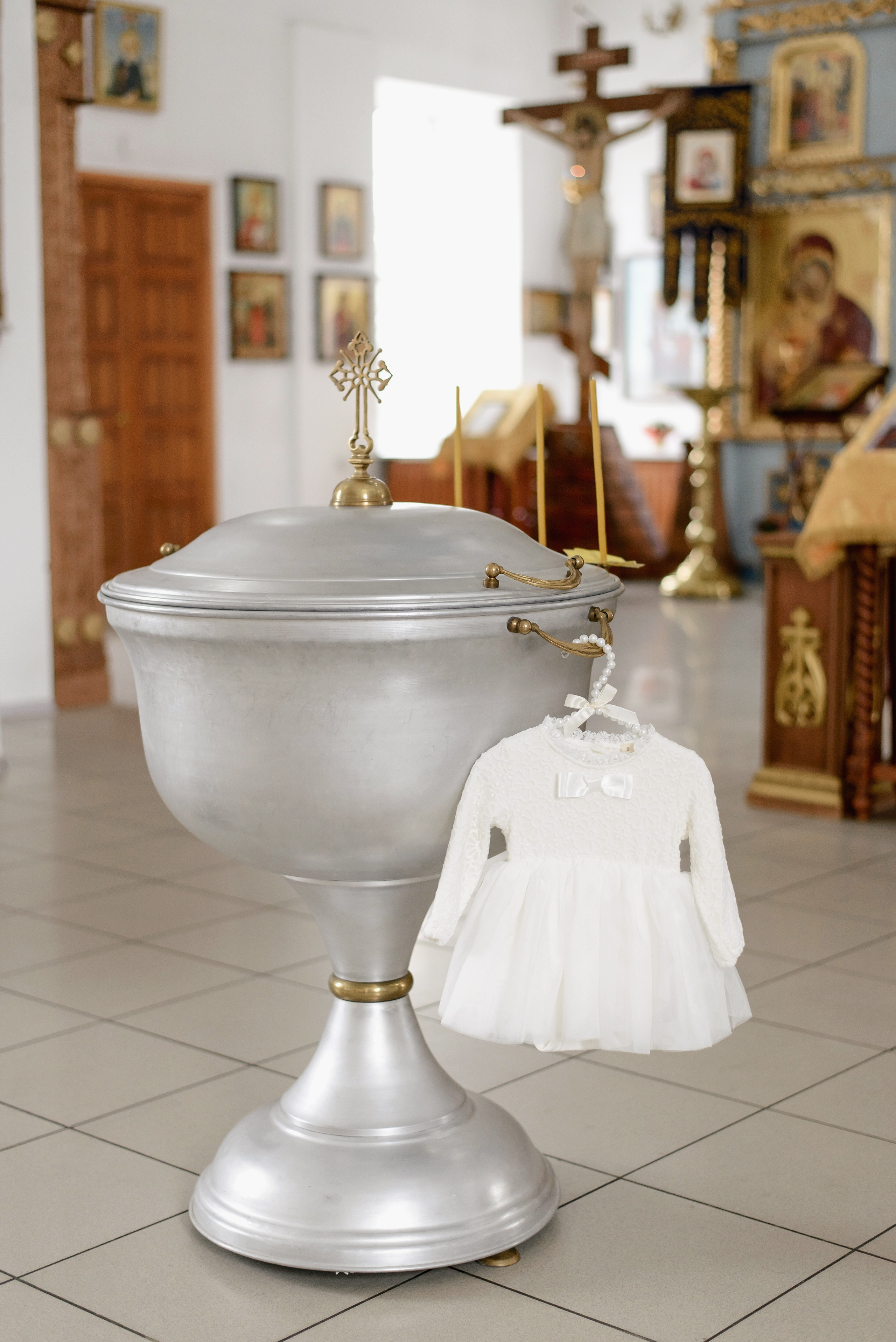 Таинство Крещения Алисы, Свято-Успенский Храм, г. Аксай. Семейный фотограф в Новочеркасске Виктория Громова