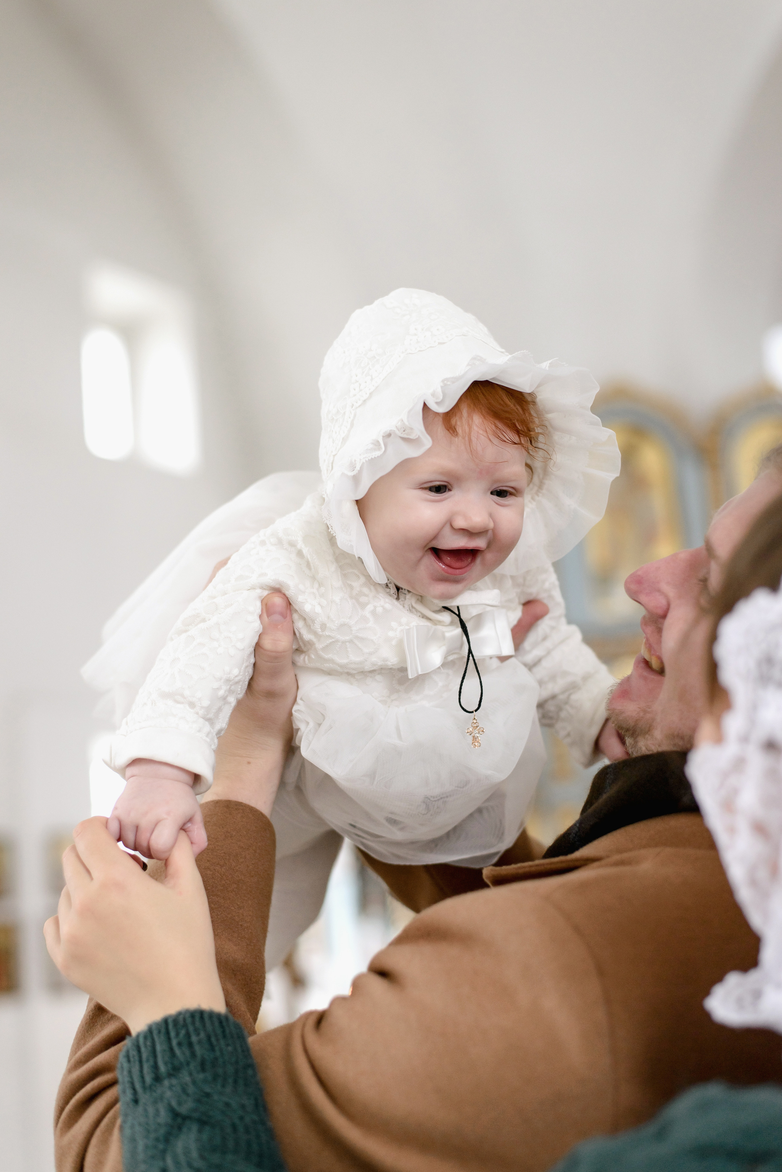 Таинство Крещения Алисы, Свято-Успенский Храм, г. Аксай. Семейный фотограф в Новочеркасске Виктория Громова