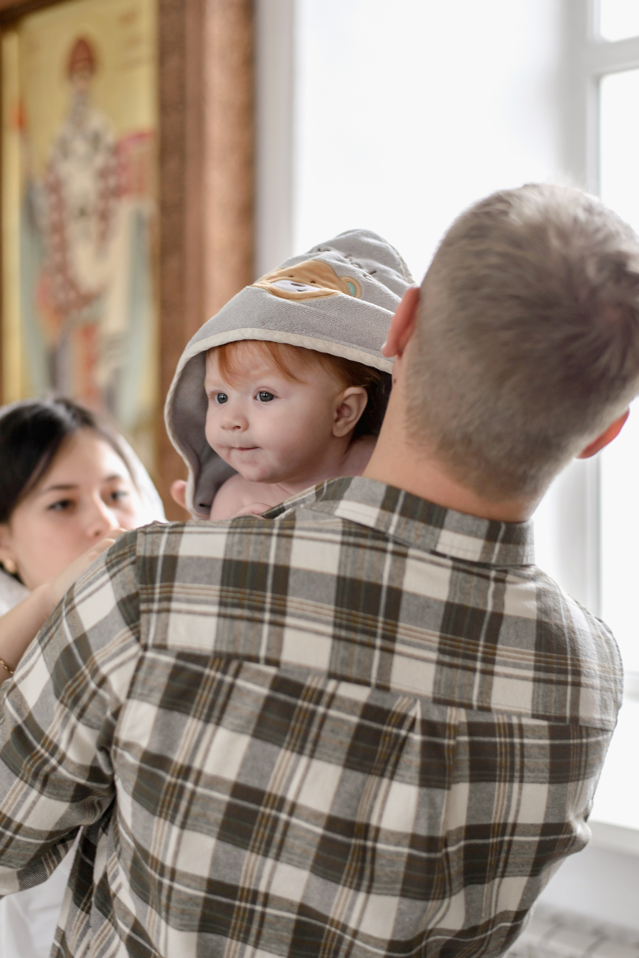 Таинство Крещения Алисы, Свято-Успенский Храм, г. Аксай. Семейный фотограф в Новочеркасске Виктория Громова