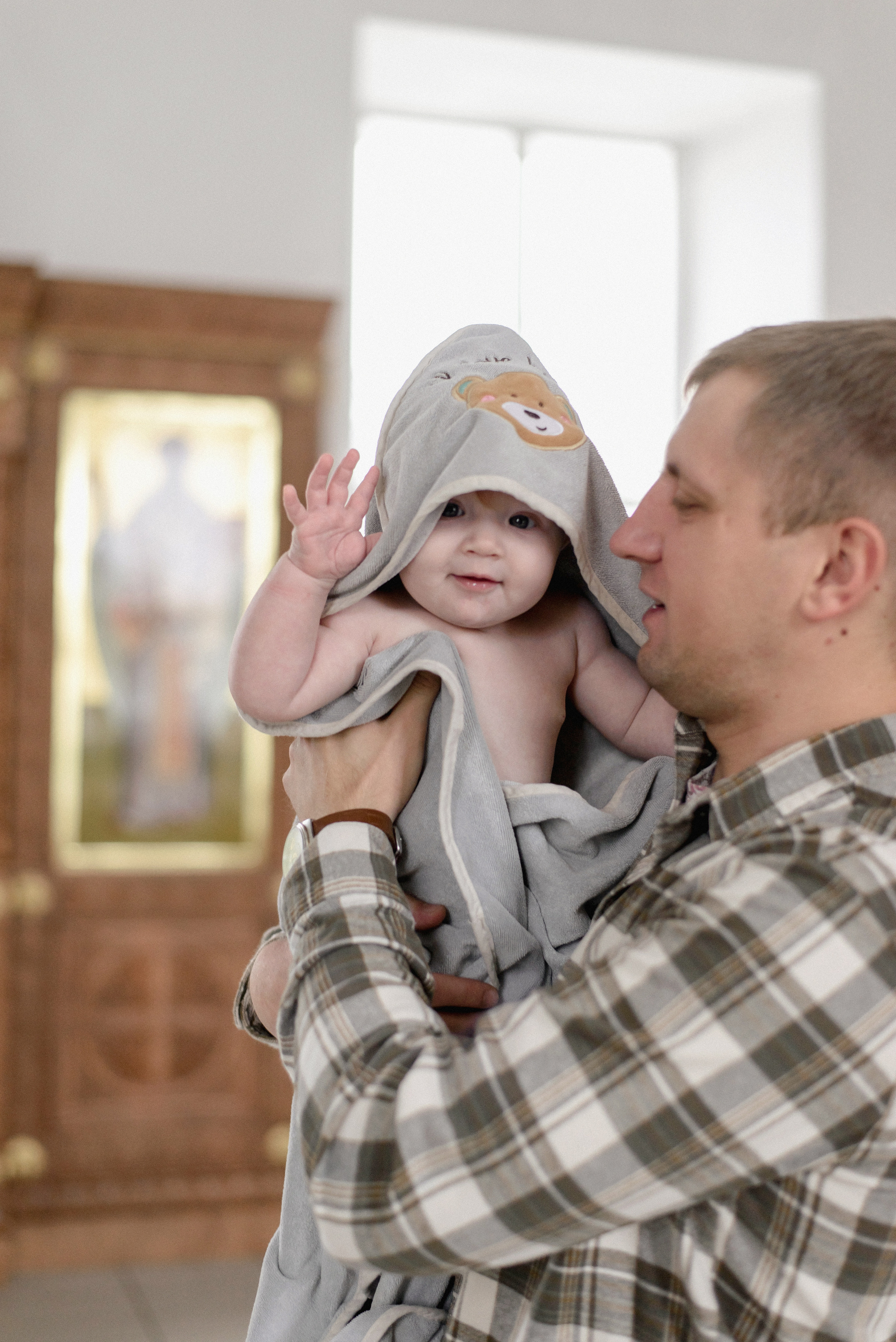 Таинство Крещения Алисы, Свято-Успенский Храм, г. Аксай. Семейный фотограф в Новочеркасске Виктория Громова
