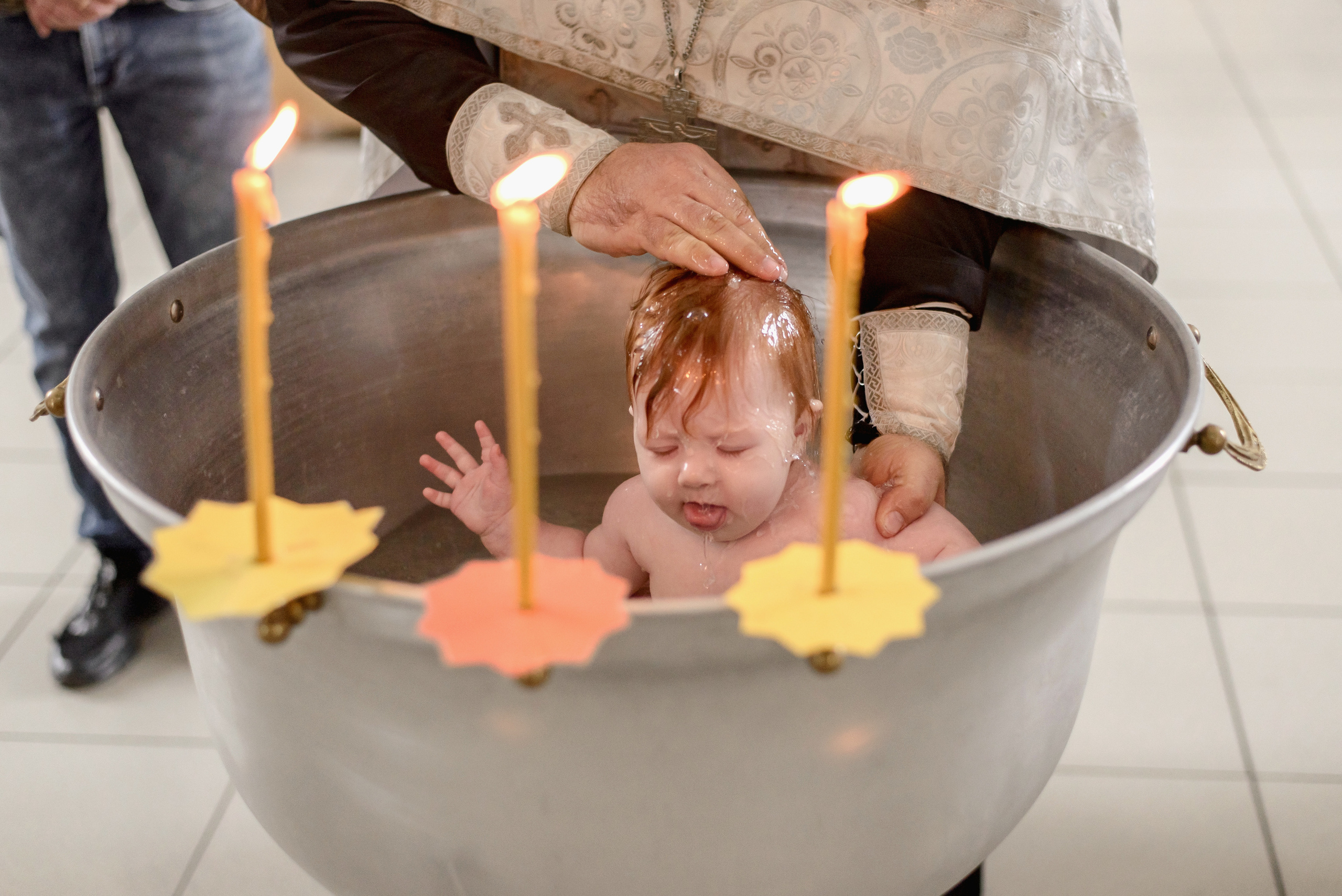 Таинство Крещения Алисы, Свято-Успенский Храм, г. Аксай. Семейный фотограф в Новочеркасске Виктория Громова