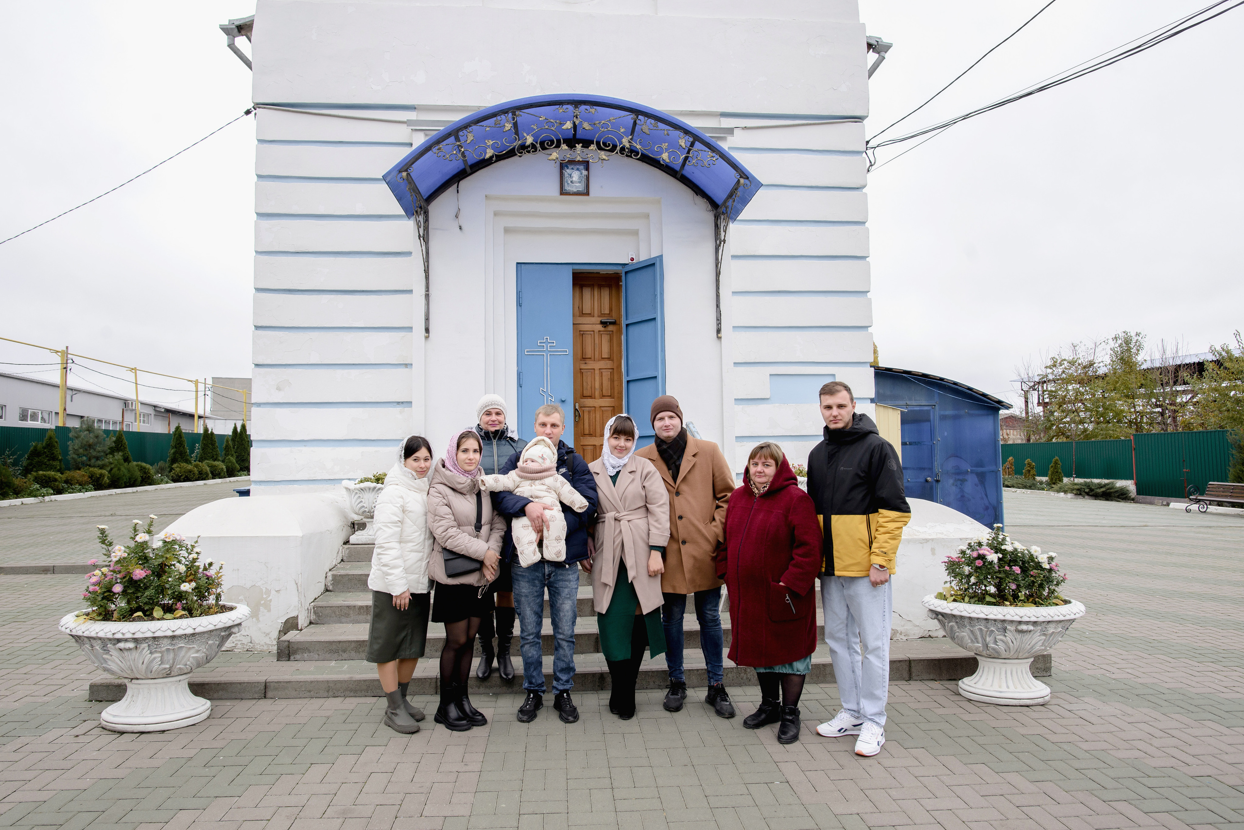 Таинство Крещения Алисы, Свято-Успенский Храм, г. Аксай. Семейный фотограф в Новочеркасске Виктория Громова