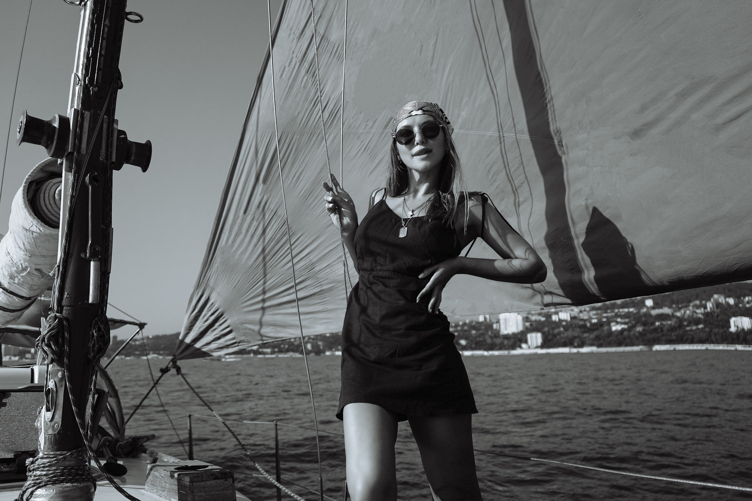 Женский портрет ЧБ. Фотограф в Сочи Марина Барс