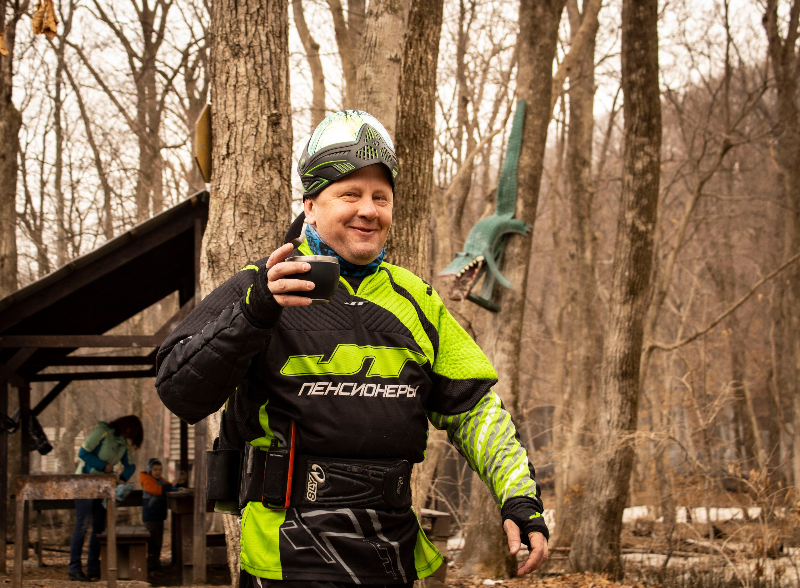 Турнир на кубок Федерации пейнтбола 6 апреля 2024 г. Фотограф г. Владивосток