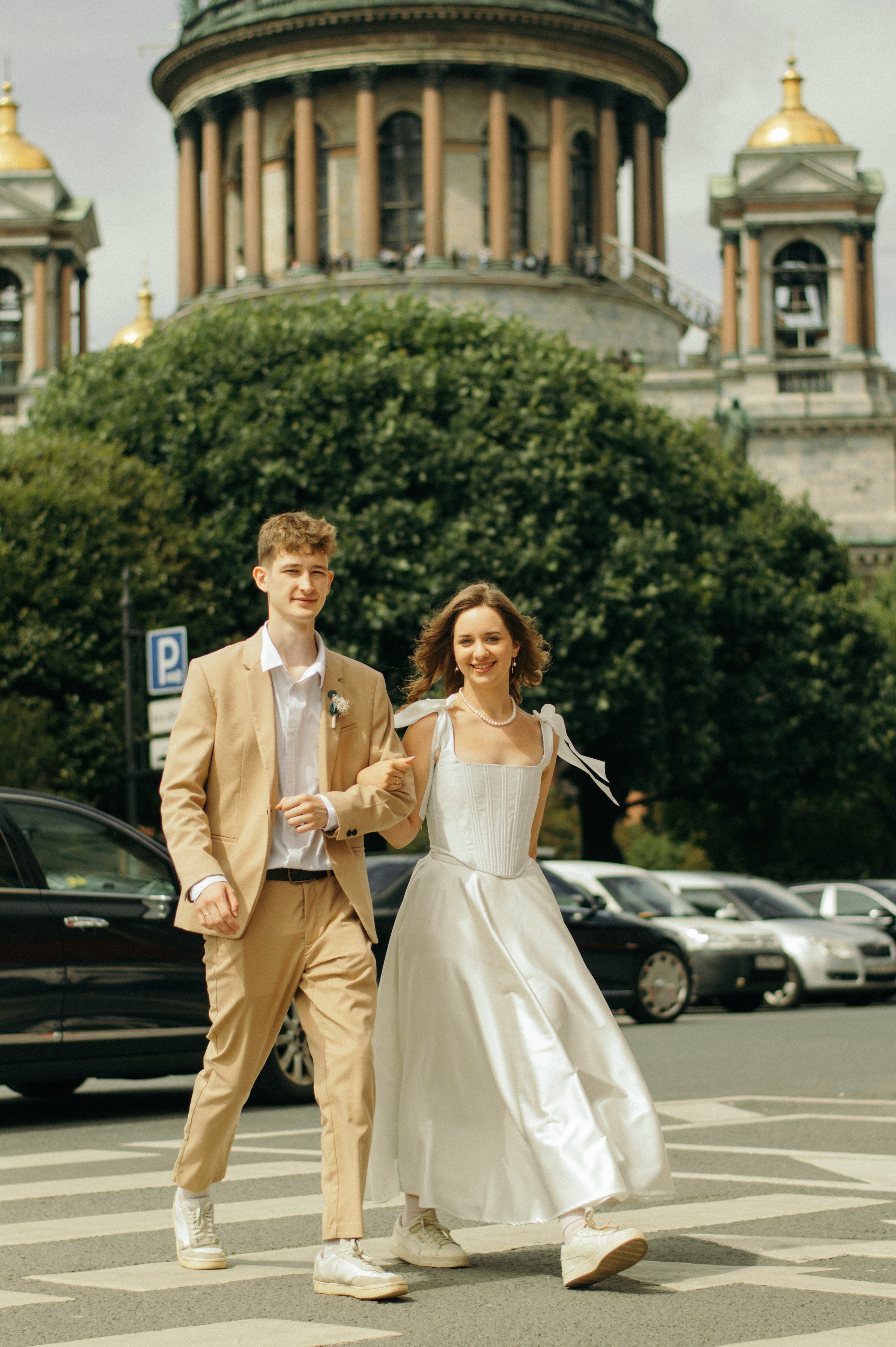 Свадебная фотосессия в Питере. Дарья и Даниил. Портретный и лавстори фотограф в Стерлитамаке Альбина Шарт