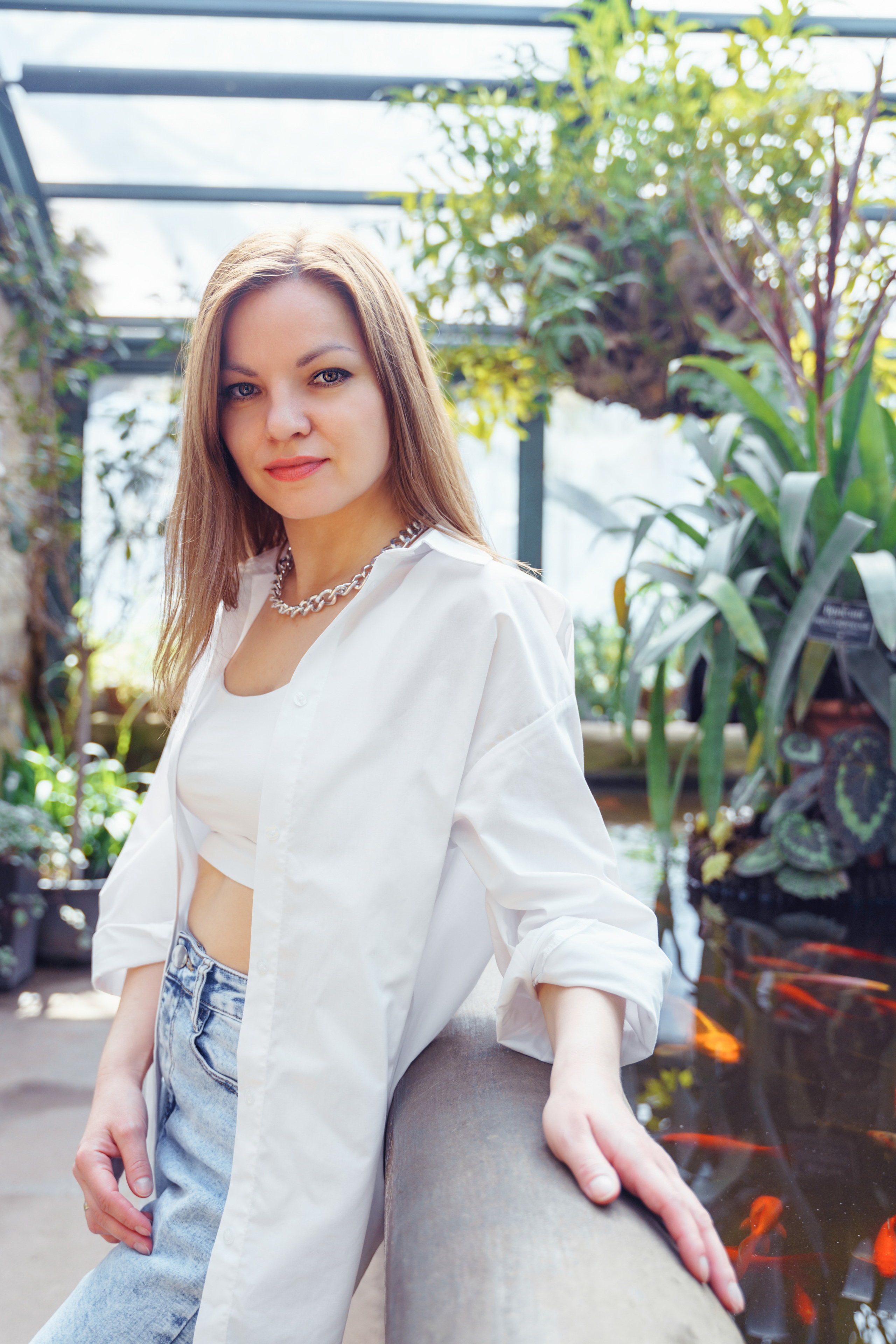 Татьяна — флорист. Фотограф Нинель Гюрсой, г. Москва