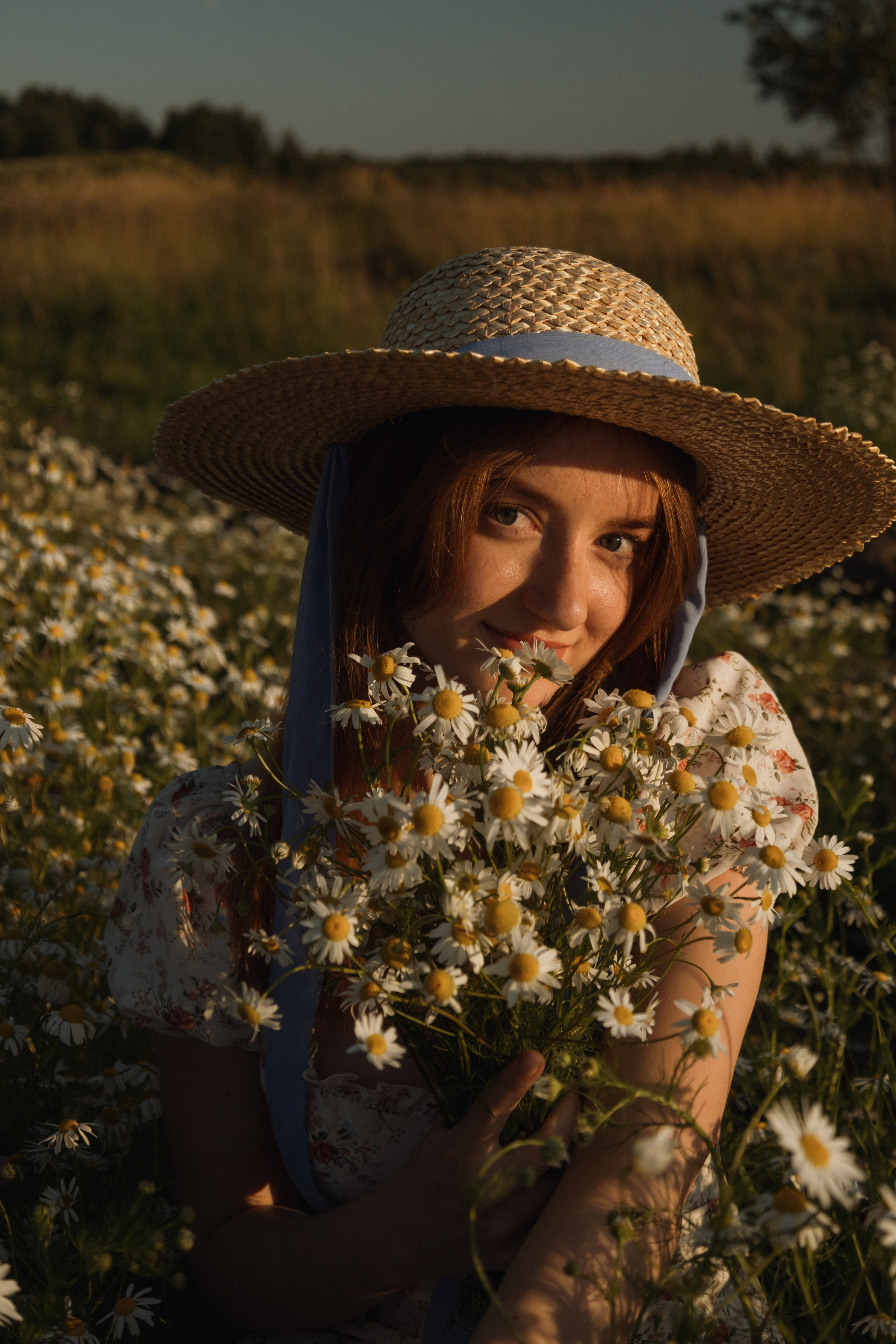 Ромашковое поле. Персональный фотограф в Санкт-Петербурге Тимур Калимулин