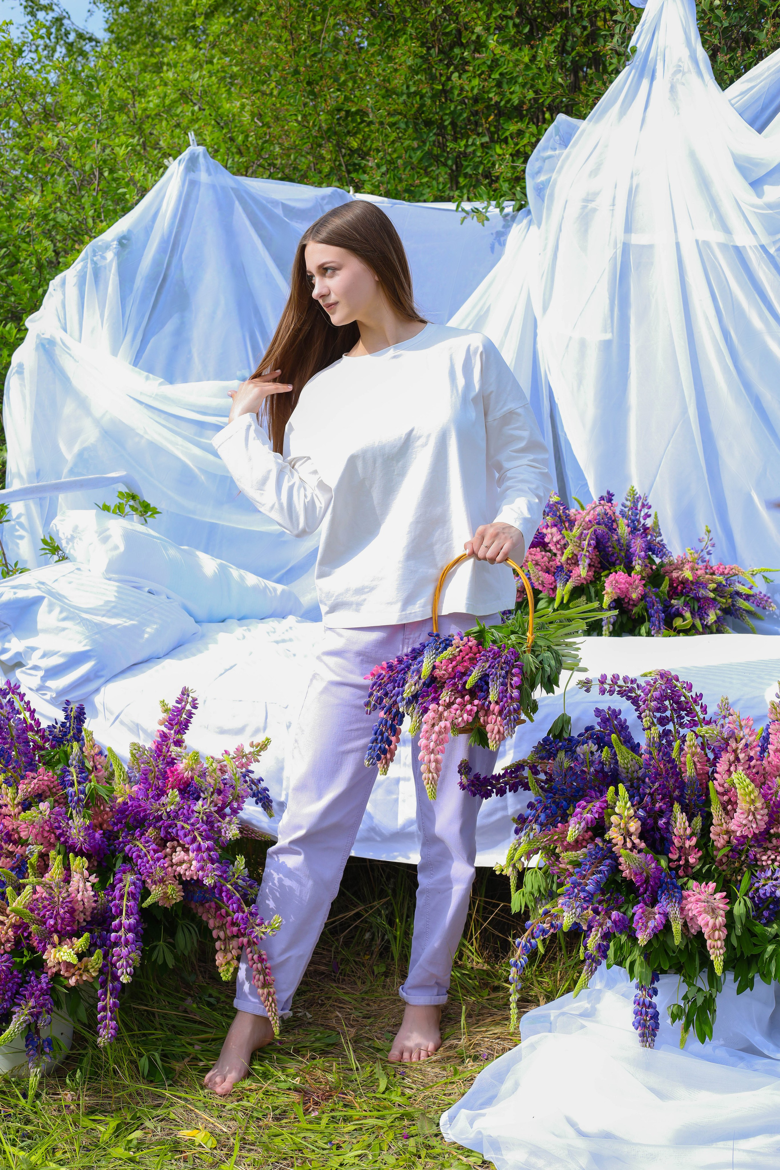 Валерия Люпины. Фотограф Анна Бурлакова