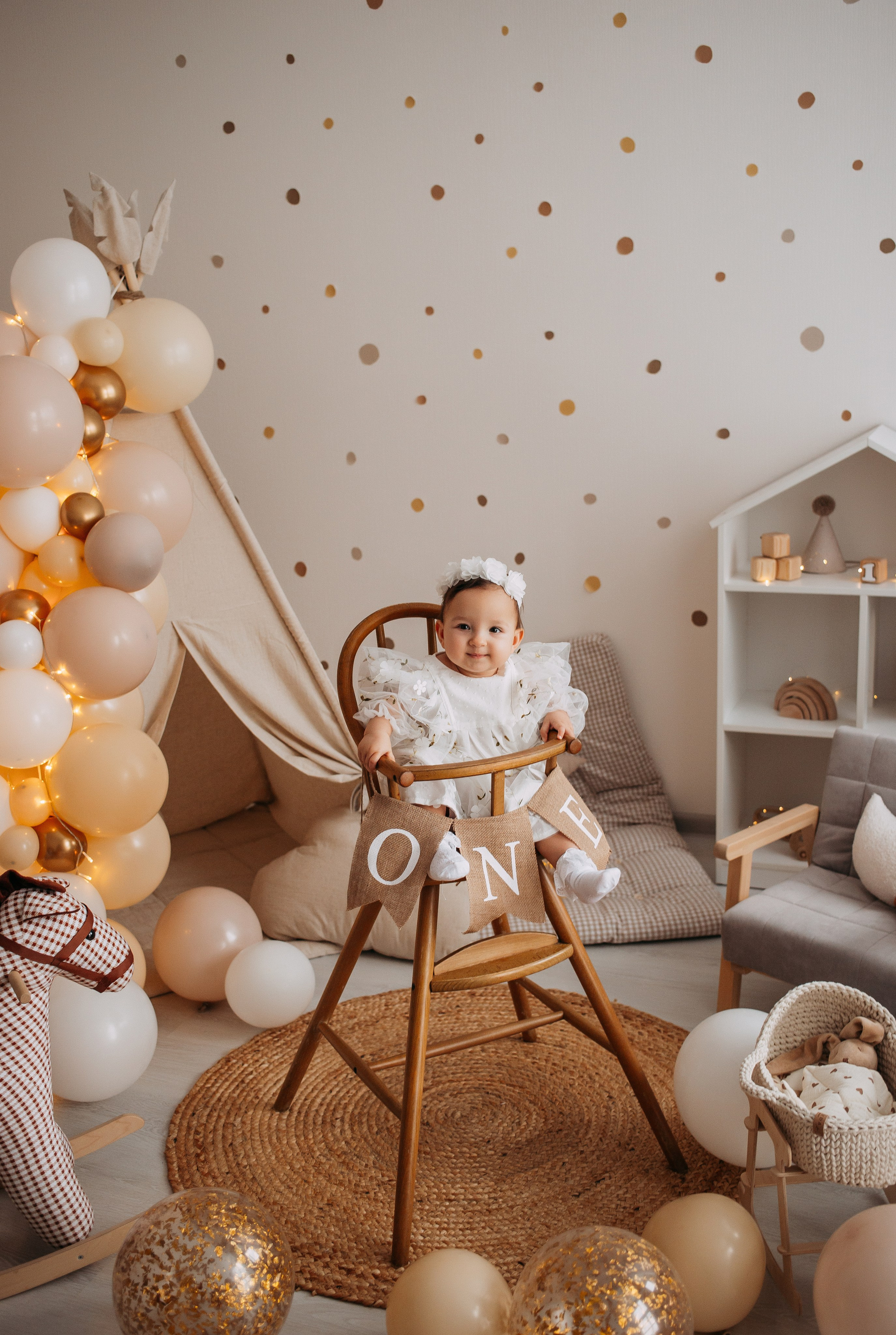1 годик малышке. Фотограф в Санкт-Петербурге Гарипова Валерия