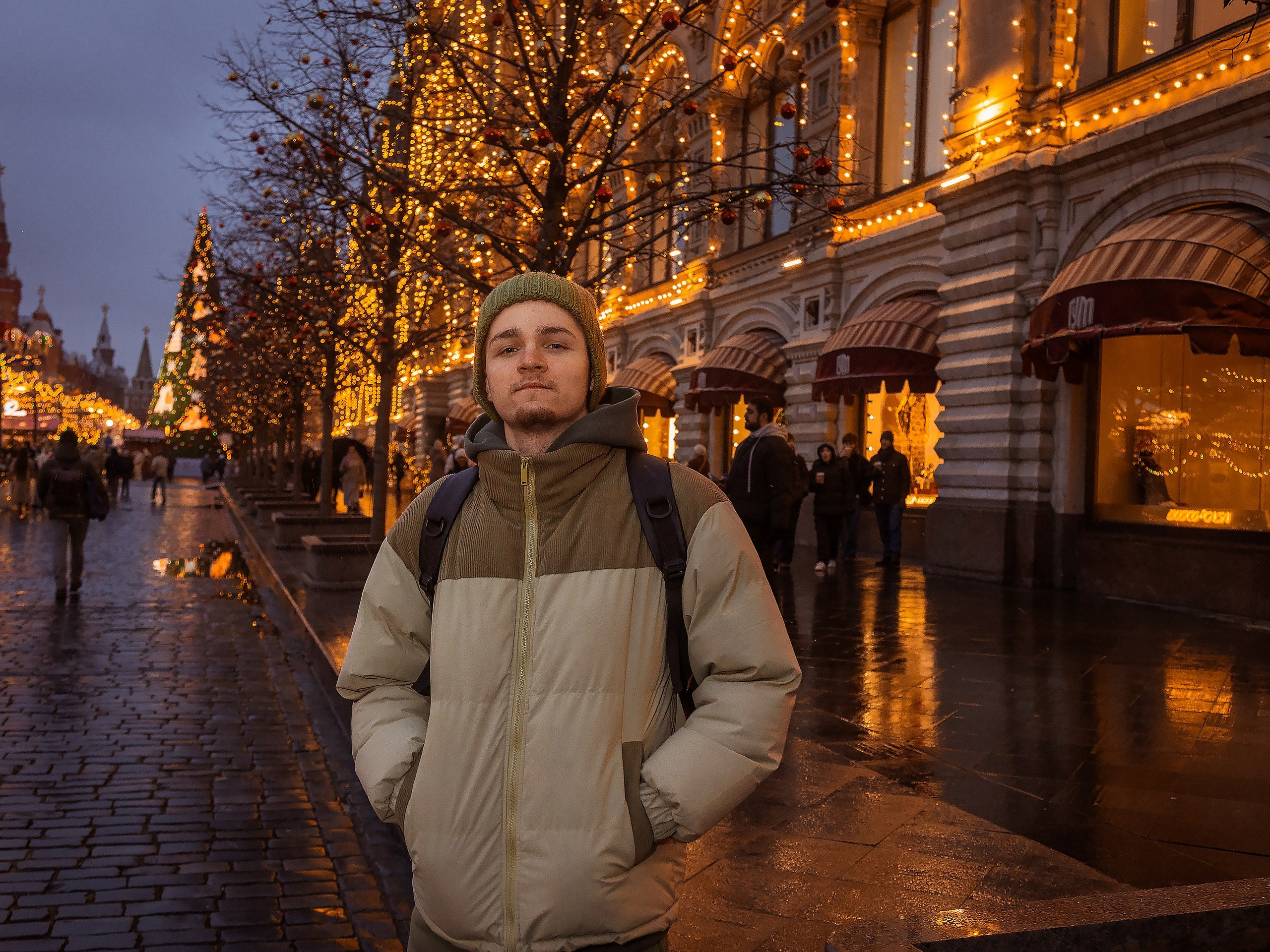 Новогодняя прогулка. Фотограф Алексей Зозин в Москве