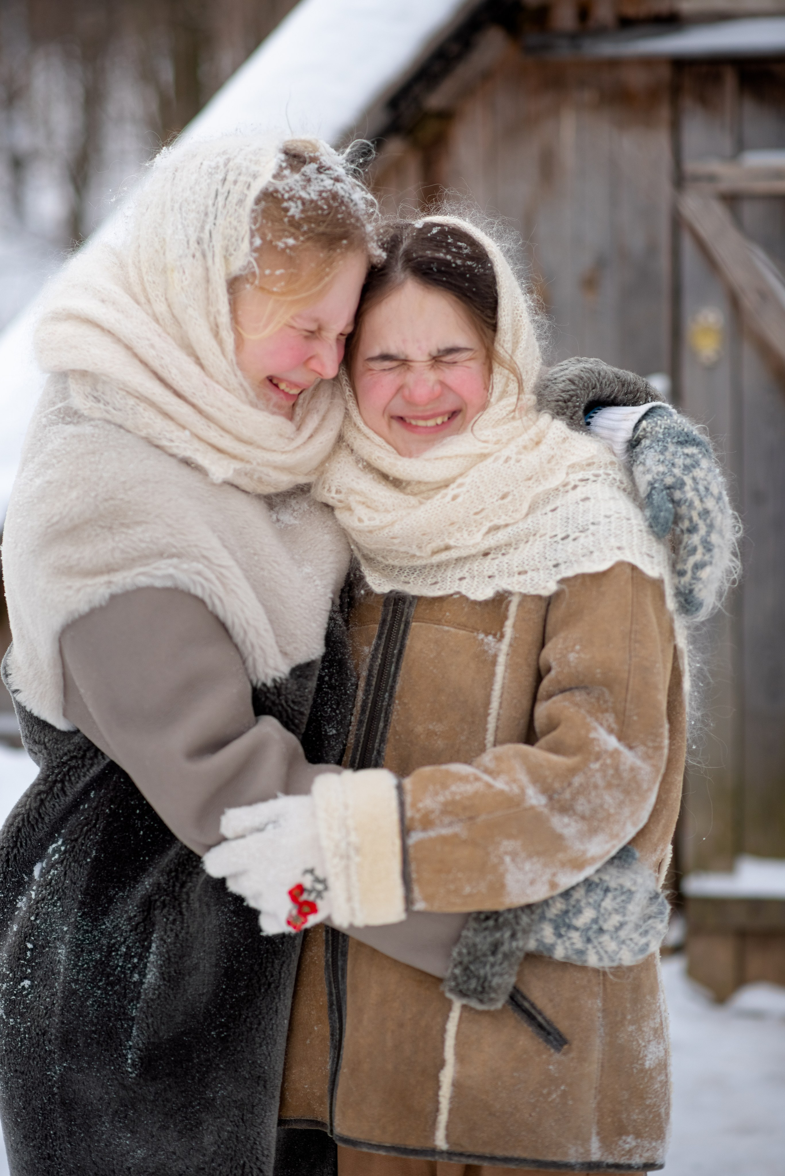 Тематическая семейная фотосессия в деревне. Семейный и детский фотограф в Туле Светлана Воронкова
