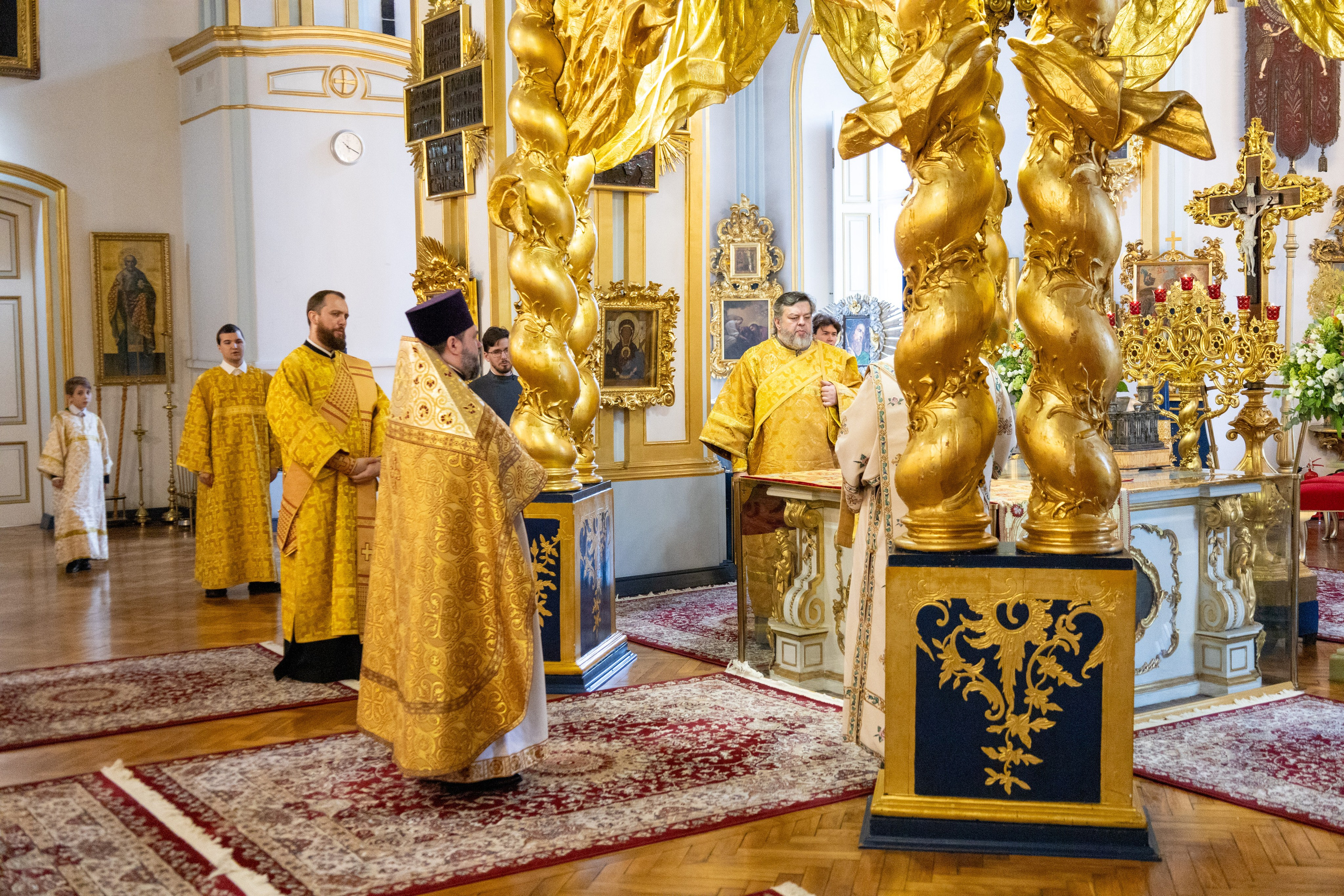 НЕДЕЛЯ 4-Я ПО ПЯТИДЕСЯТНИЦЕ. ГЛАС 3-Й. ВЛАДИМИРСКОЙ ИКОНЫ БОЖИЕЙ МАТЕРИ. НИКОЛО-БОГОЯВЛЕНСКИЙ МОРСКОЙ СОБОР