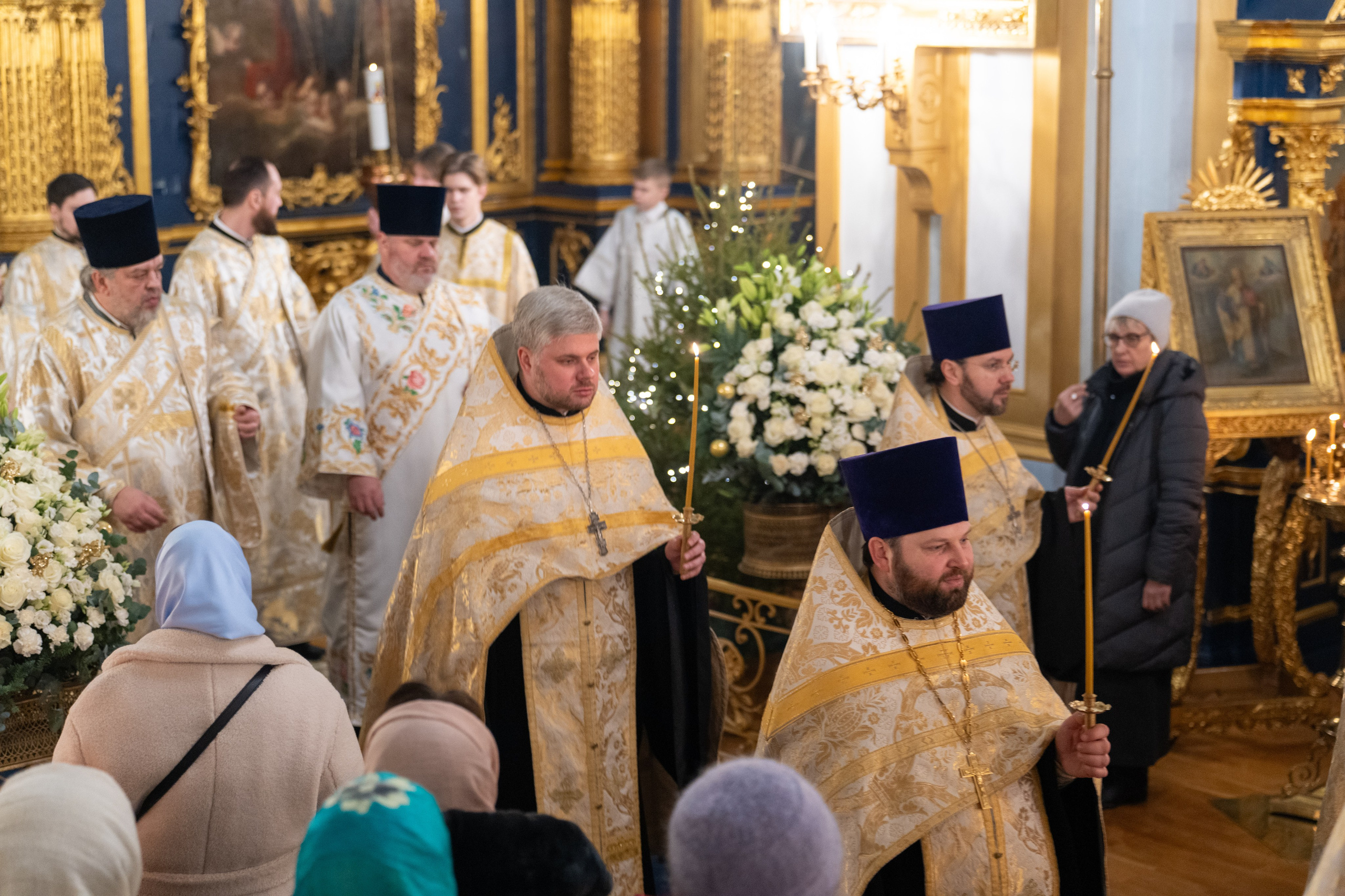Праздничное бдение в Николо-Богоявленском морском соборе. НИКОЛО-БОГОЯВЛЕНСКИЙ МОРСКОЙ СОБОР
