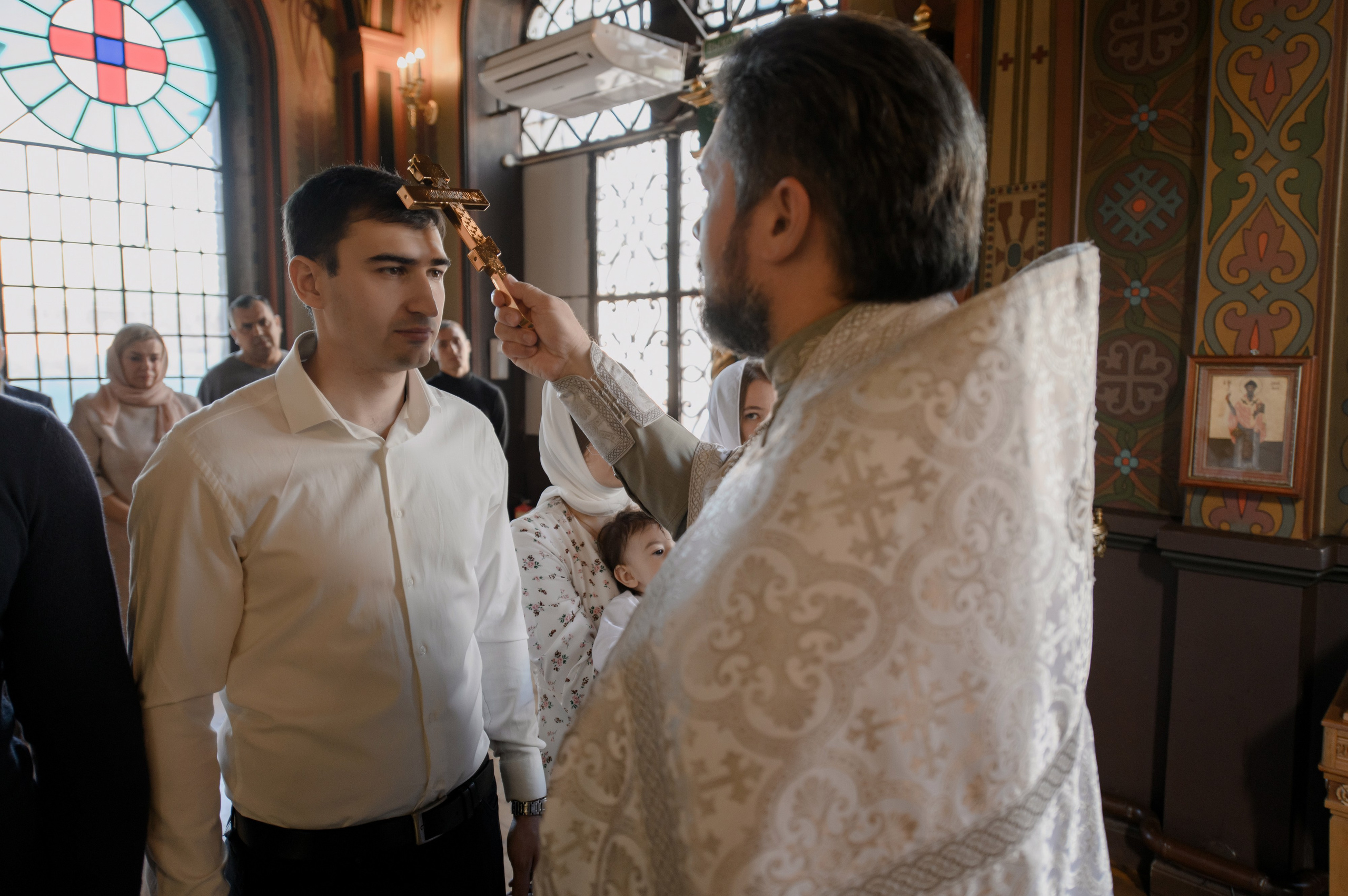 Таинство крещения Ванечки. Свадебный фотограф Краснодар Елена Воробьева