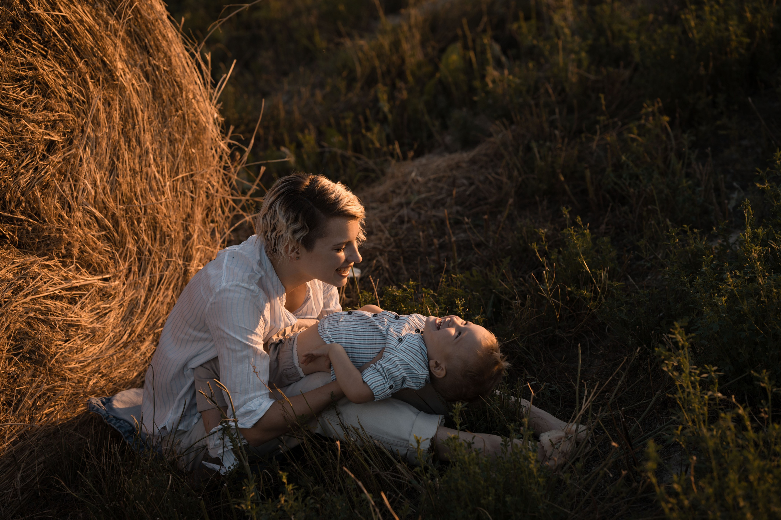 Дарья и Марк на закате. Семейный фотограф, женский фототерапевт
