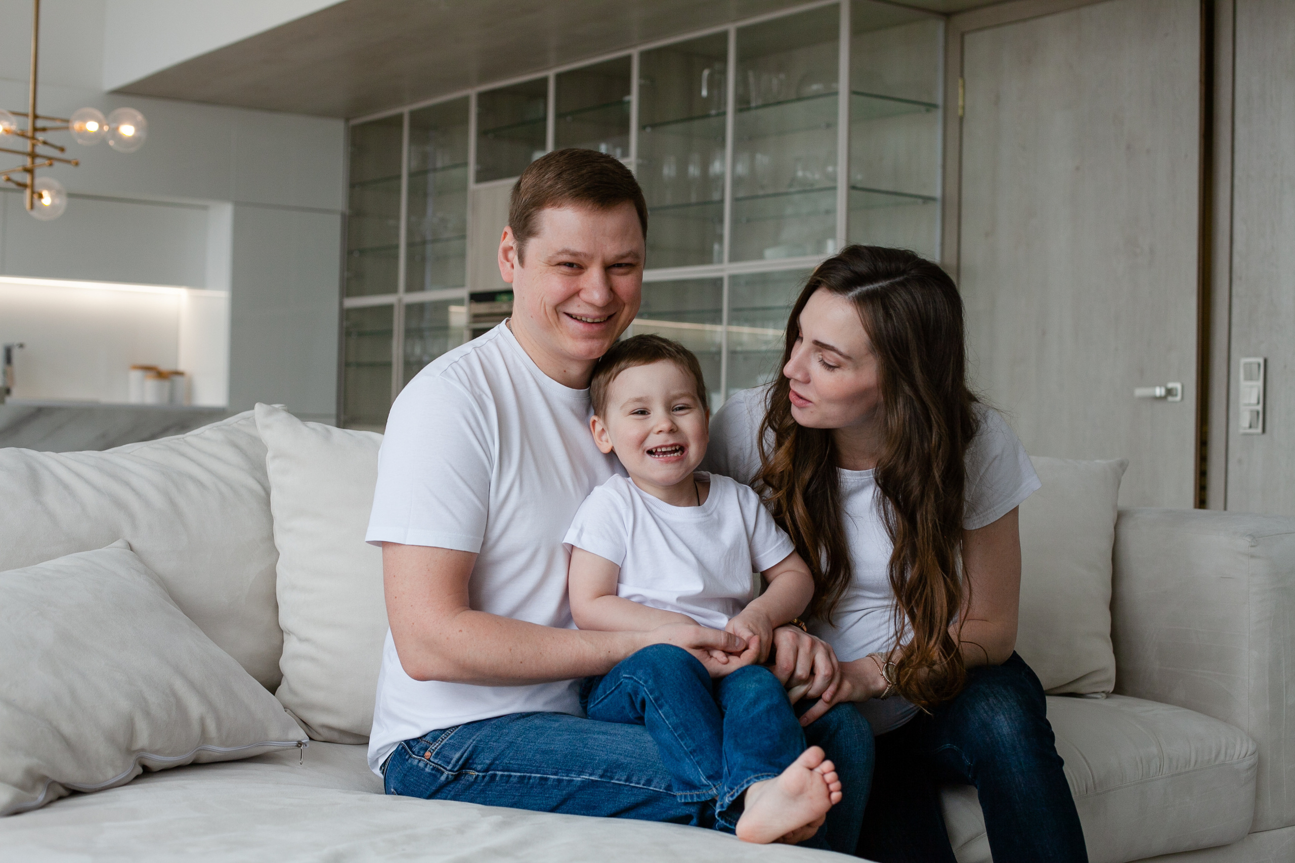 Семейная фотосессия. Фотостудия Панда