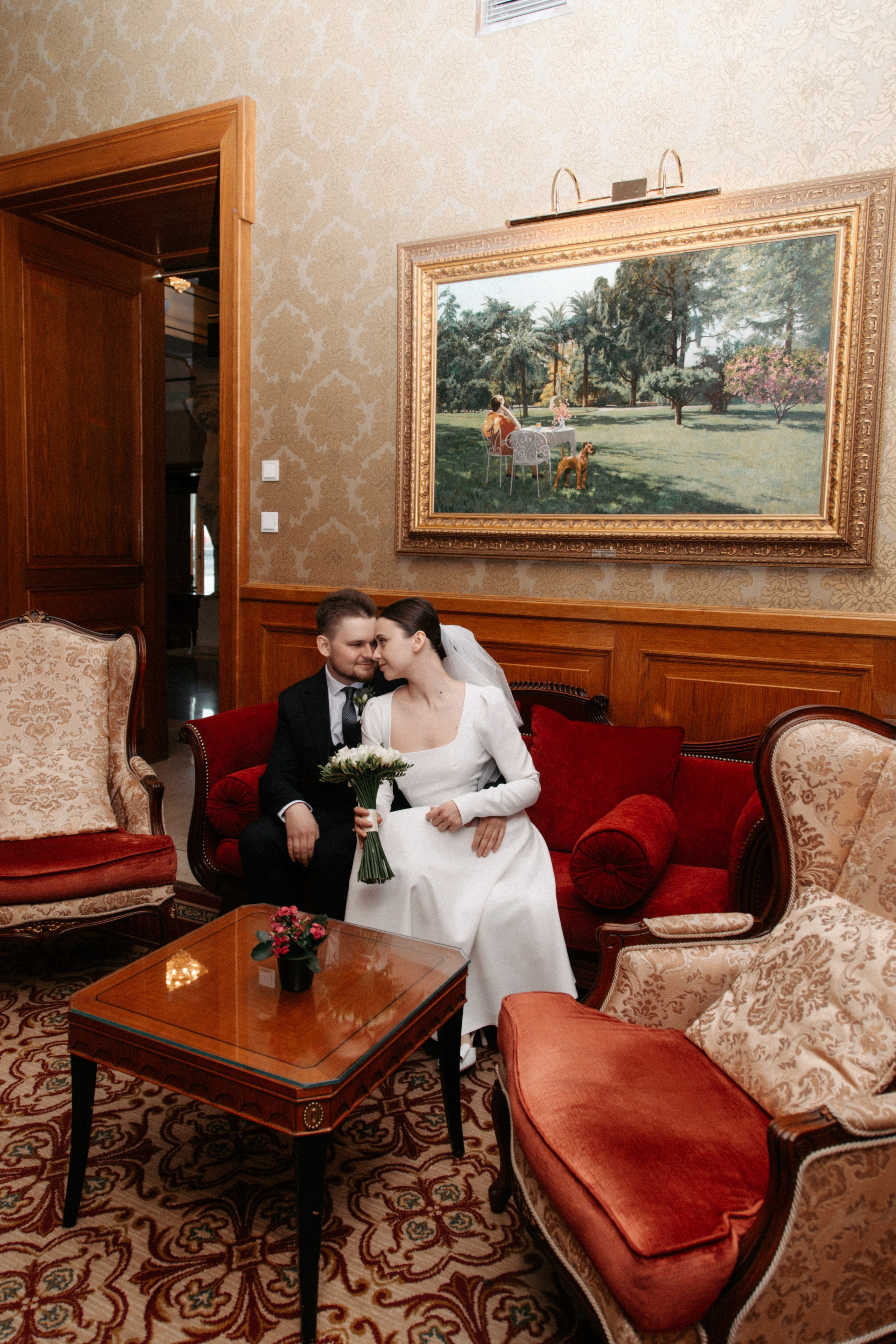 Оля и Юра. Свадебный фотограф в Москве Озерова Анастасия