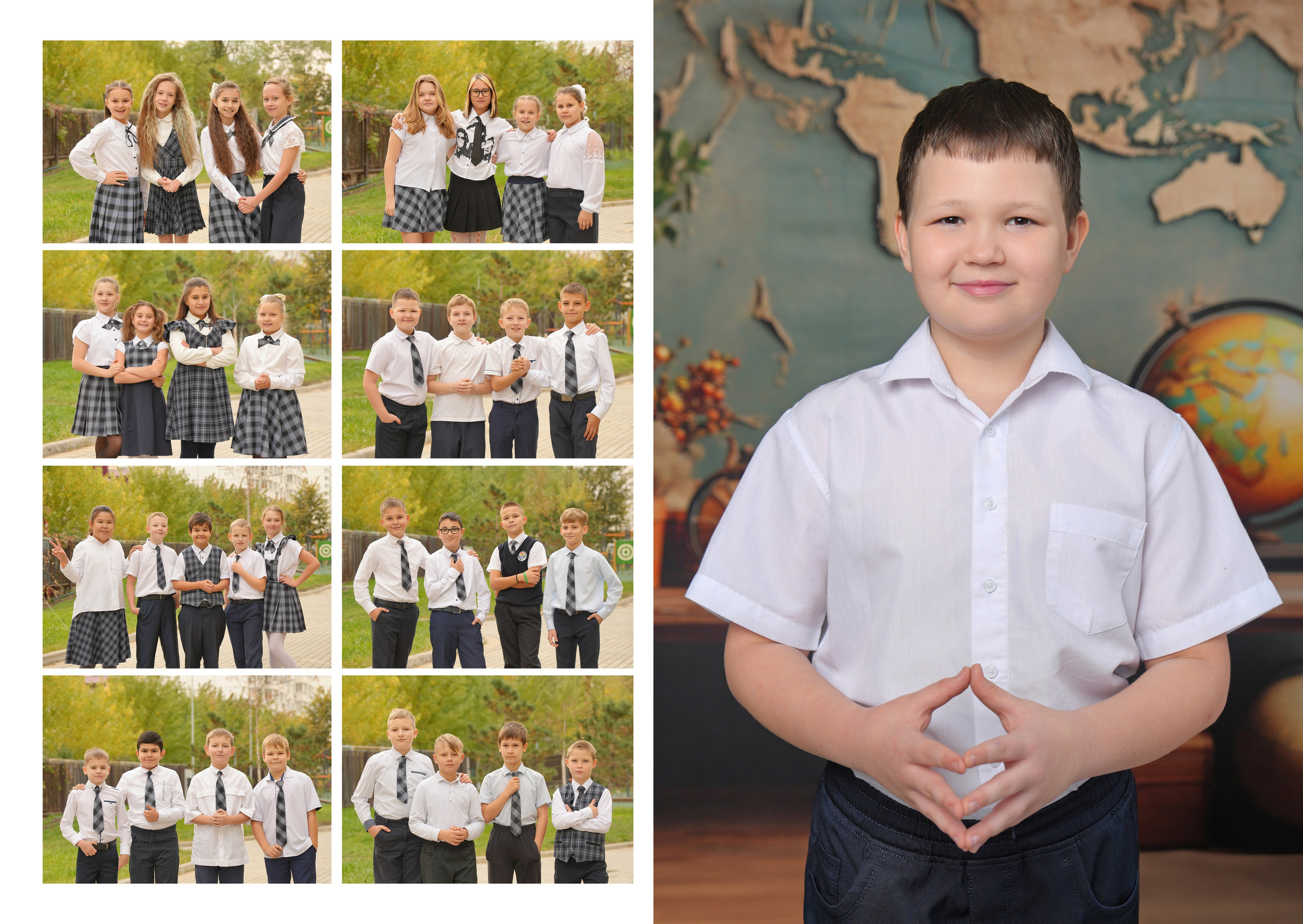 ШКОЛА 104 ф — 4 «И» класс. Красивый выпускной альбом в Краснодаре