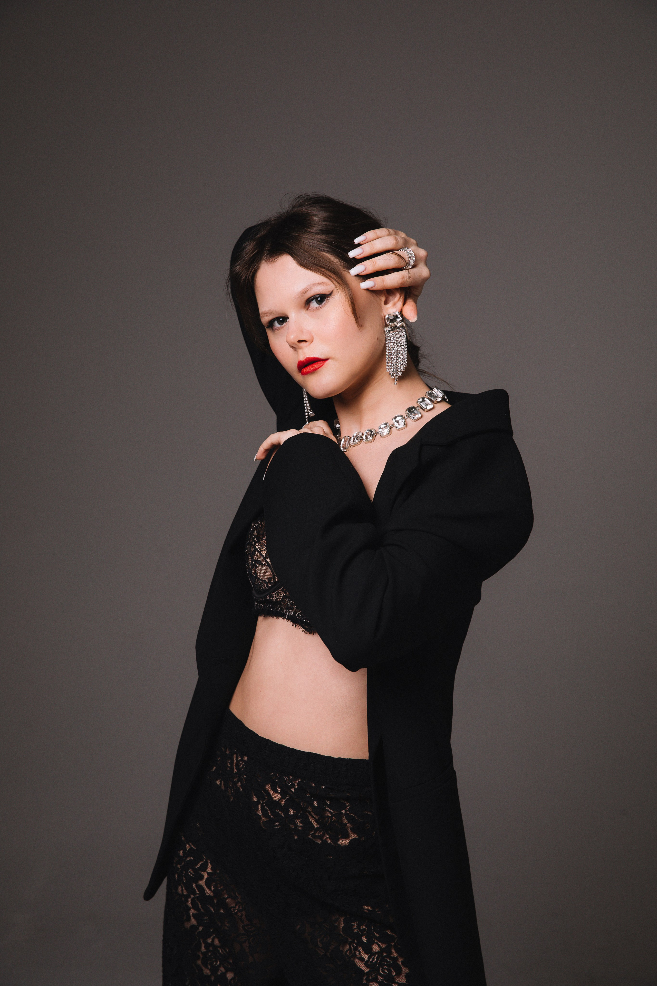 Лиза, фотосессия на циклораме. Портретный и семейный фотограф Юлия Герман