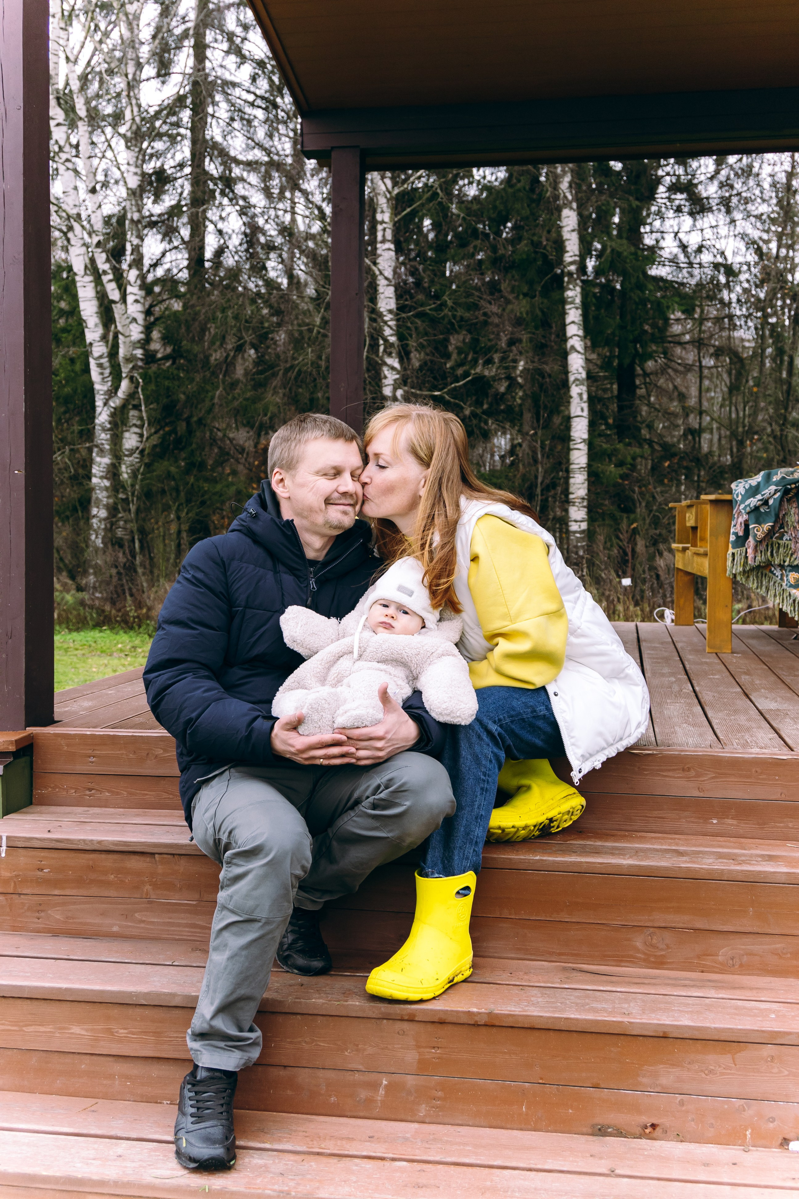 Осенние зарисовки с Сергеем, Татьяной и Сашей. Детский и семейный фотограф Афанасьева Ольга. Санкт-Петербург