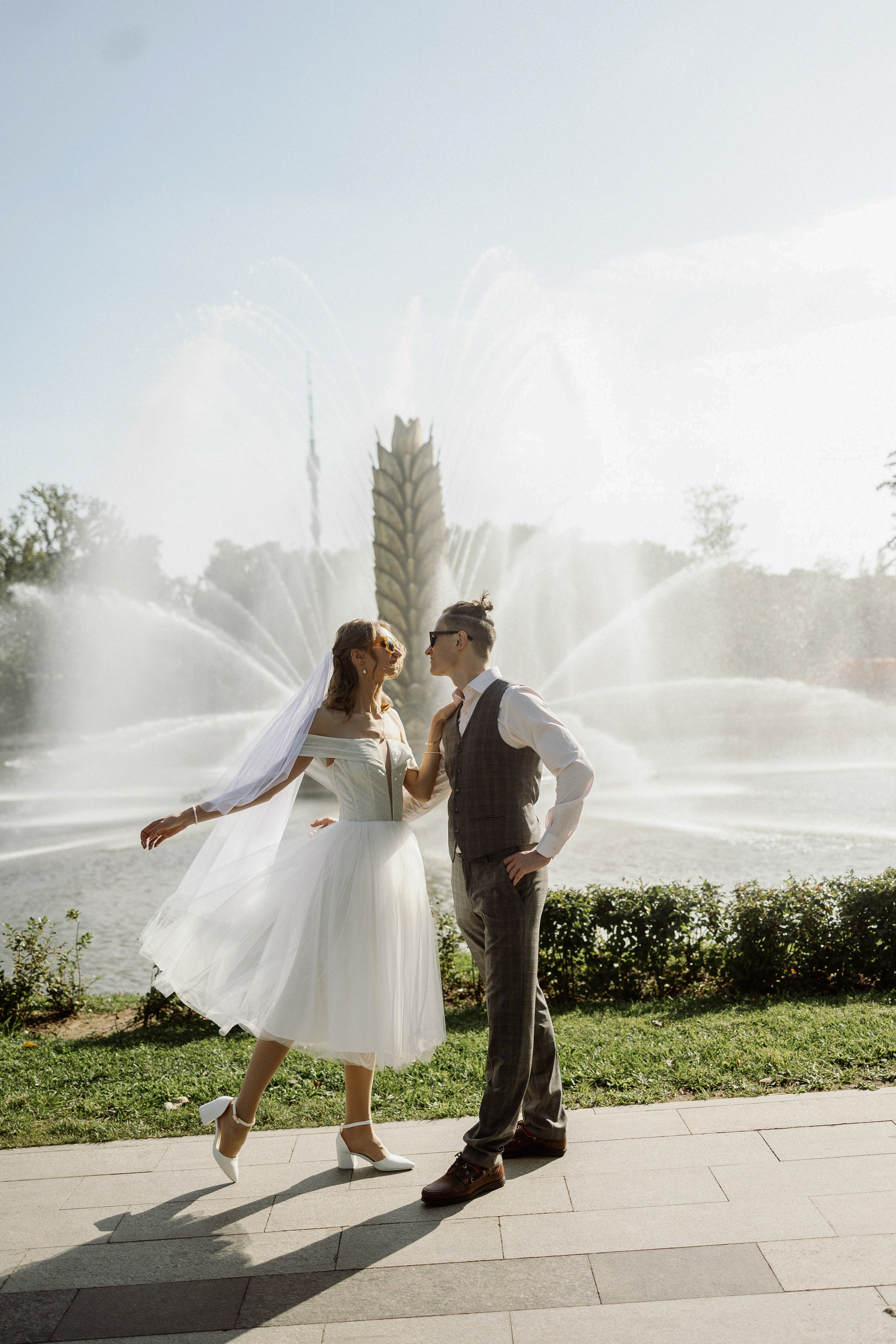 ВДНХ. Свадебный фотограф Маргарита Глумскова