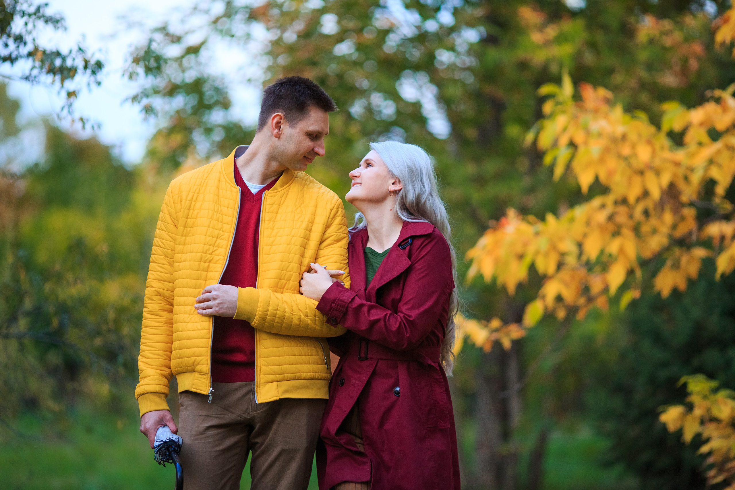 Осенняя фотосессия LoveStory. Свадебный и семейный фотограф в Алматы Алексей Балышев
