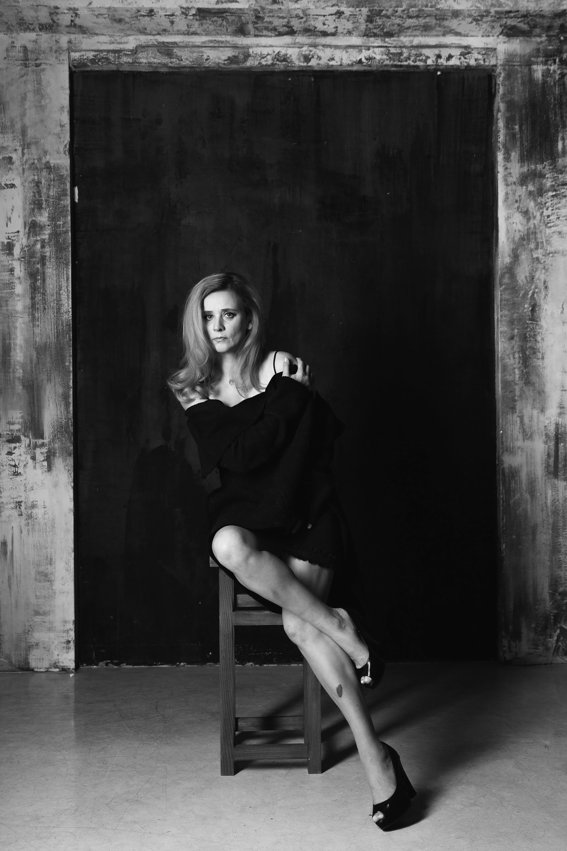 Анна, студия. Семьи, портреты, школьные съемки. Фотограф Лагутина Елена. Москва