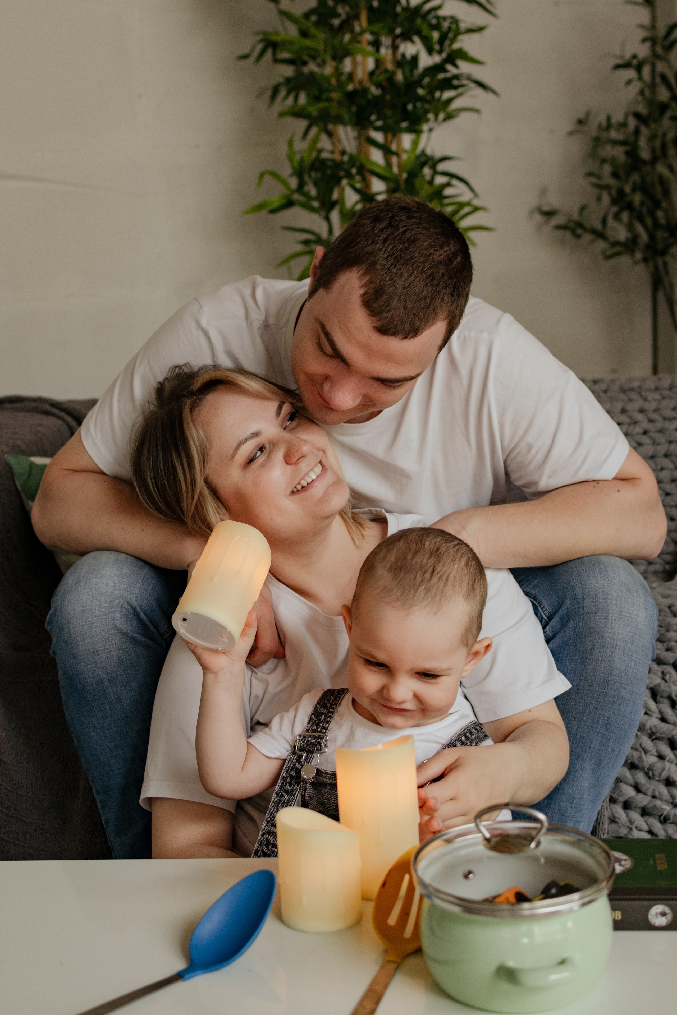 Алексей, Ольга и Дениска. Портретный фотограф в Москве Ольга Чечерина
