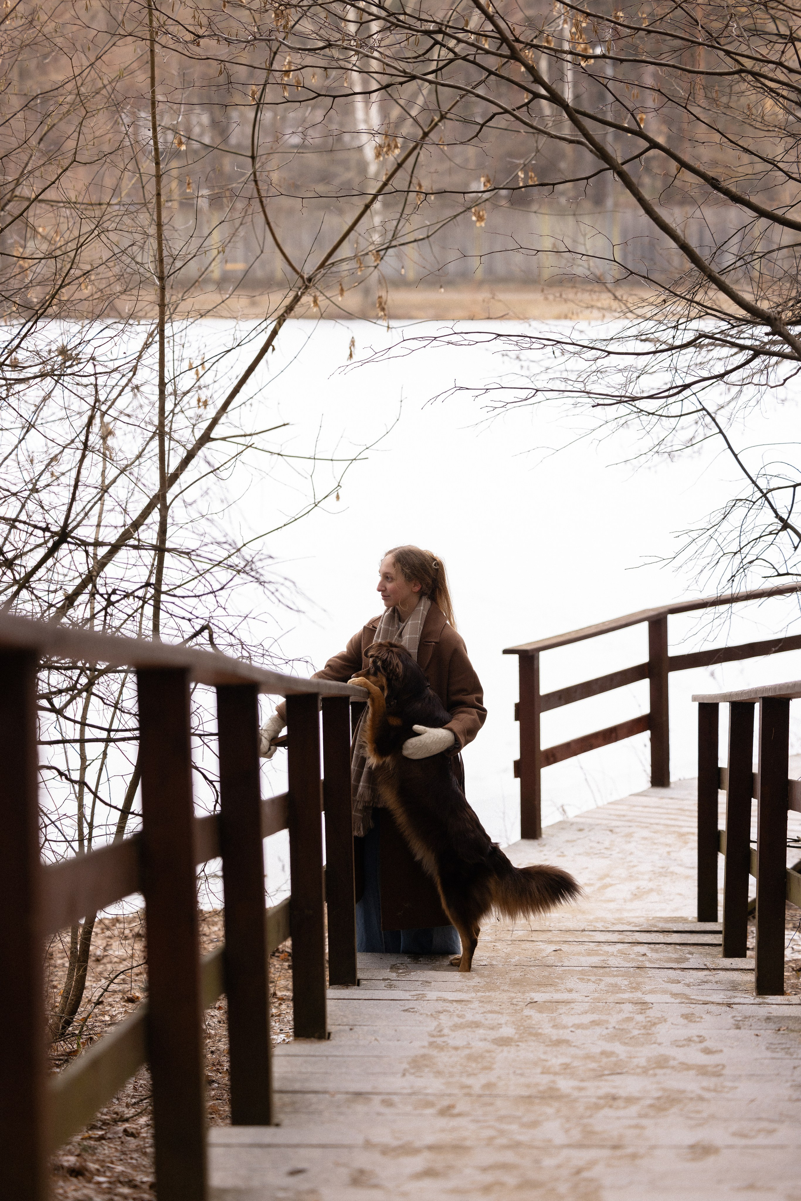 Катя и Мёд. Фотограф и видеограф анималист Аганина Дарья