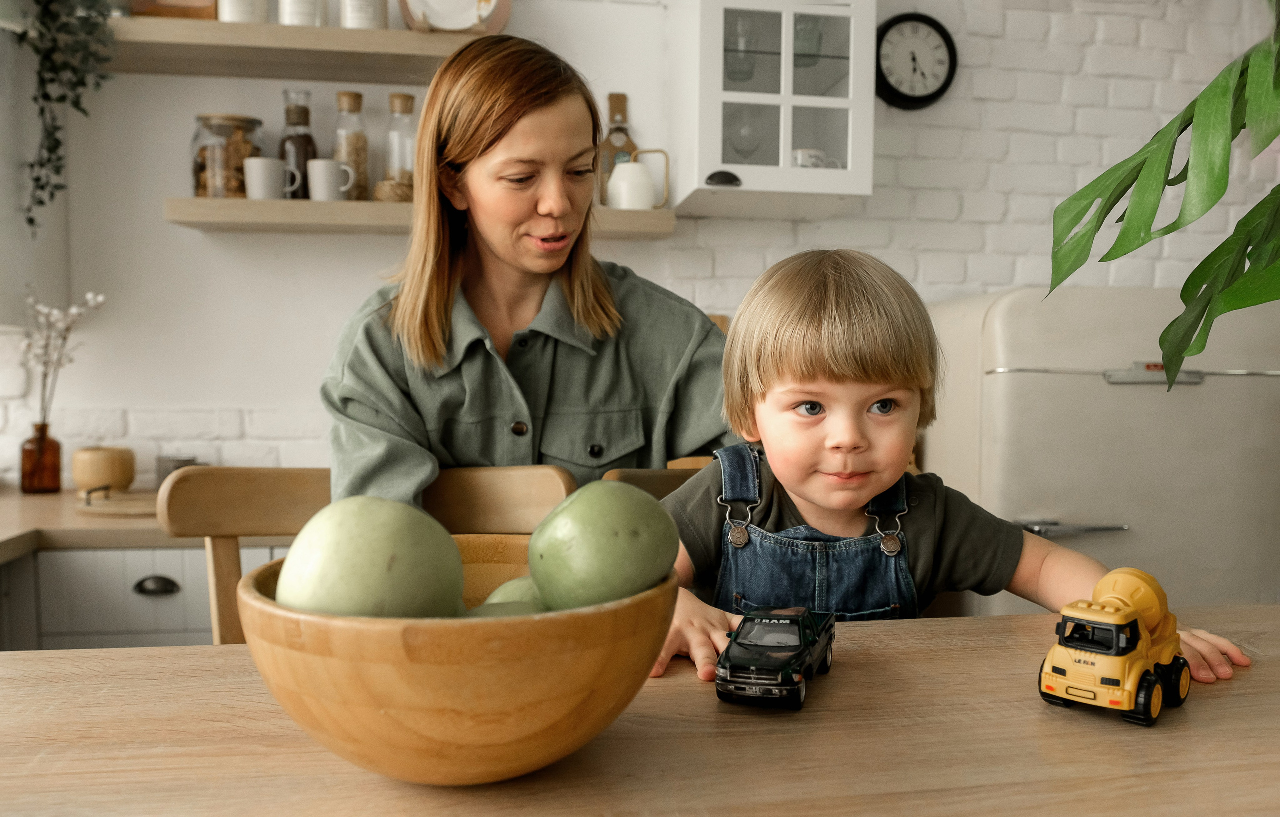 Домашняя съемка семьи Ольги