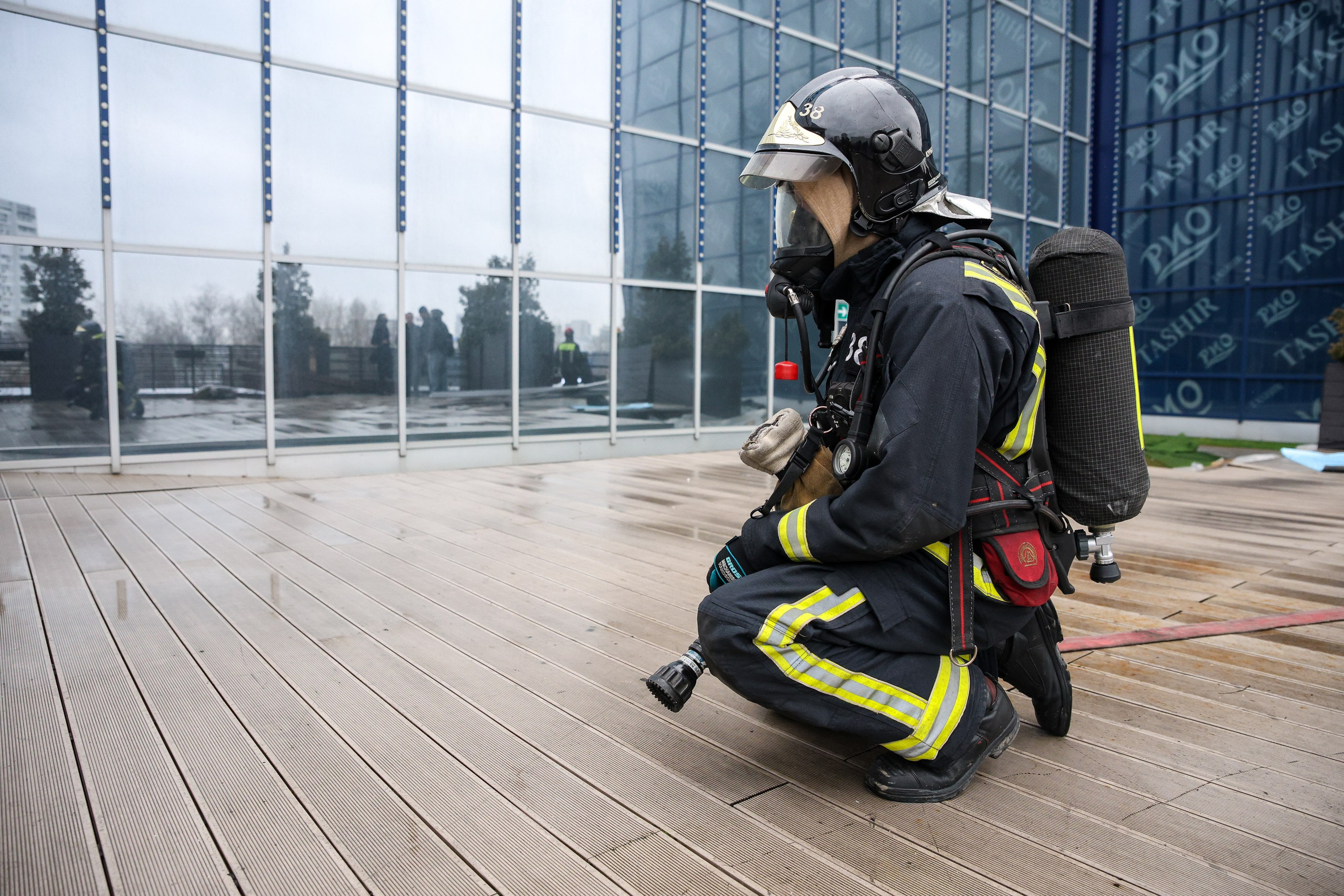 Тренировка МЧС. Фотограф Иван Косарев