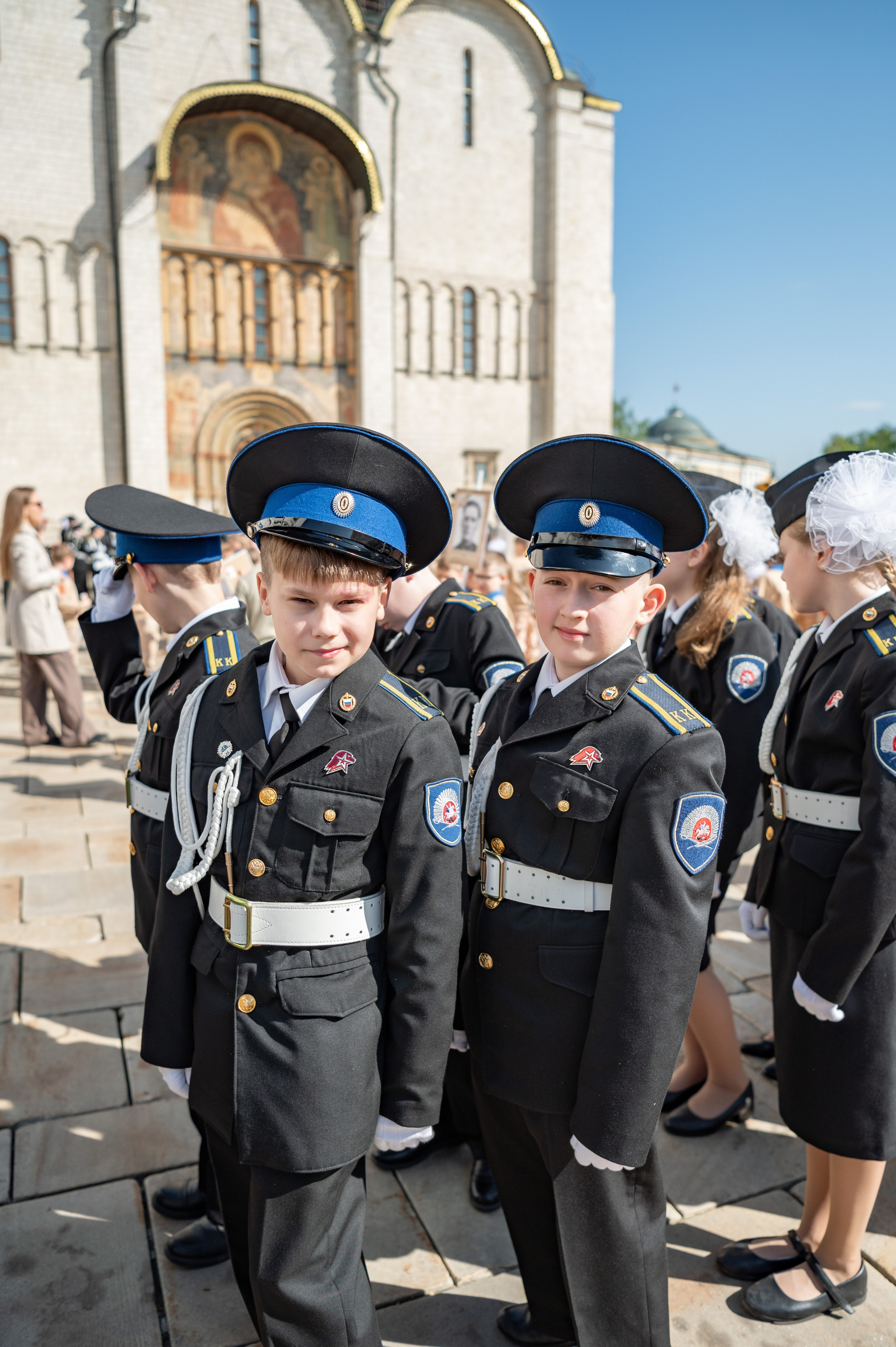 Фотосессия Присяги кадетов «Школа 1231 им. В. Д. Поленова». Детский и семейный фотограф г. Москва Оксана Катаджи