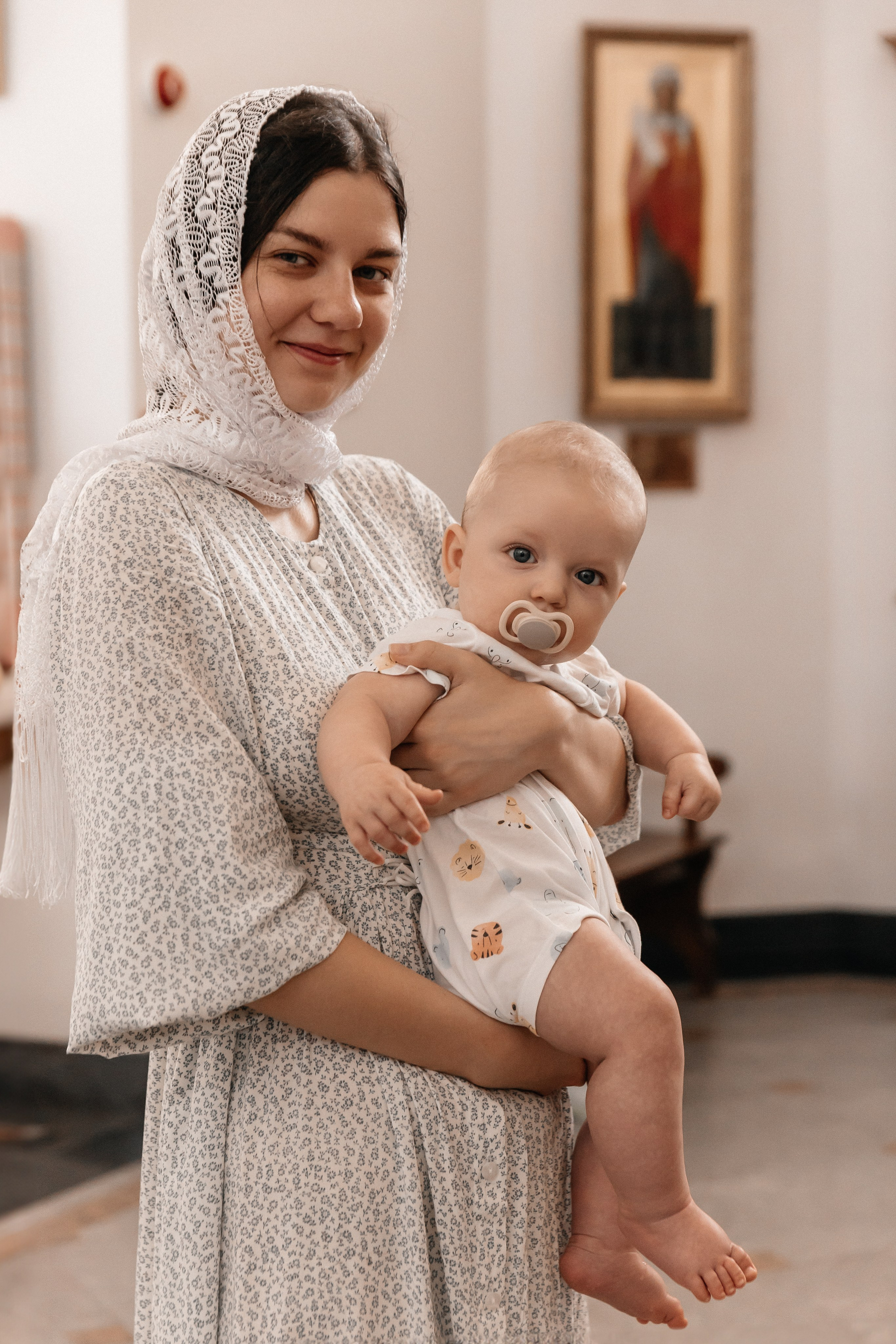 Крещение Роберта. Семейный фотограф Минск Усова Ольга