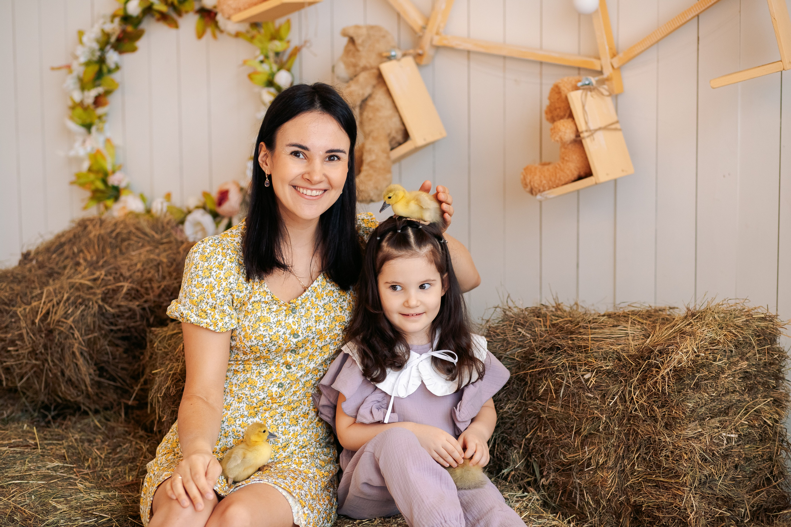 Семейная мини фотосессия к пасхе в фотостудии Daily. Фотограф в Санкт-Петербурге, Анна Скворцова