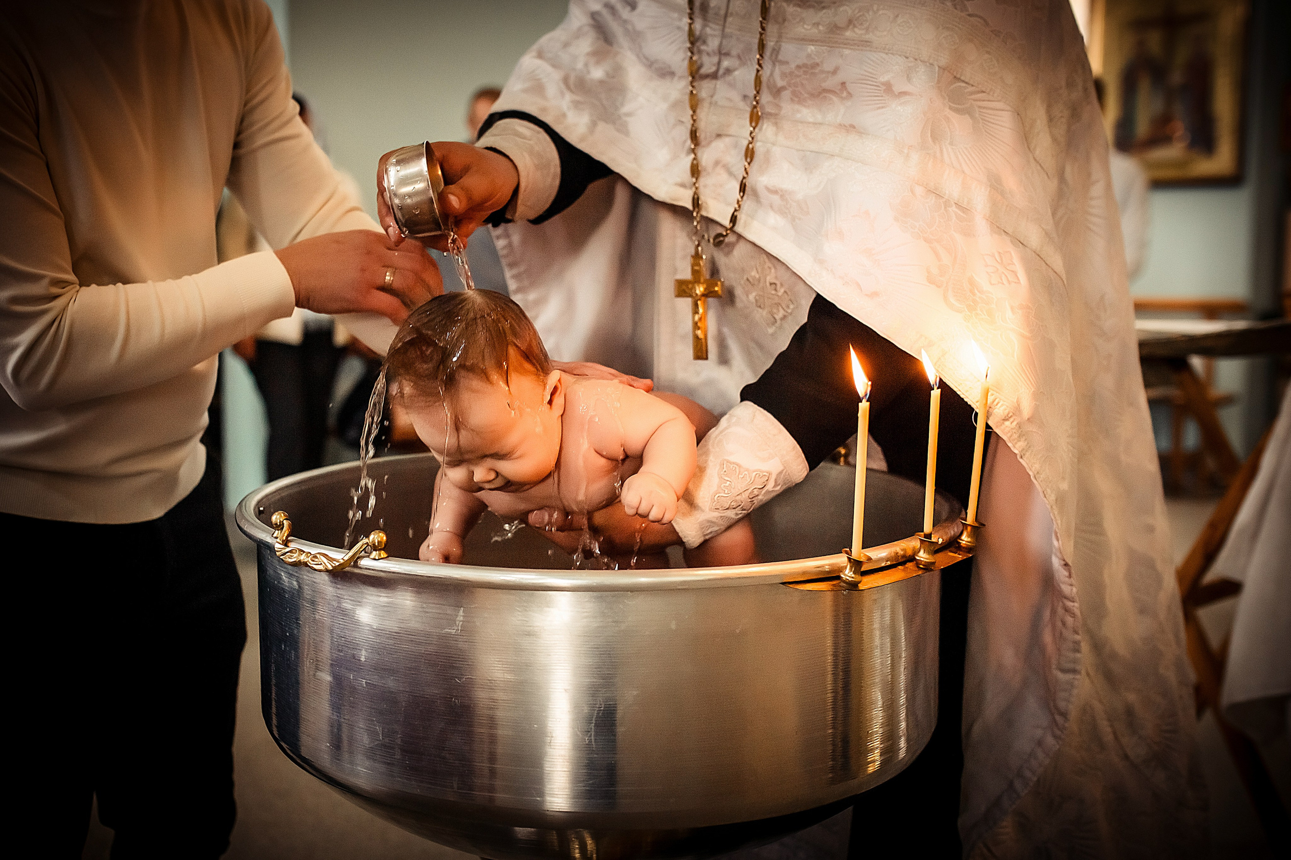 Крещение Верочки