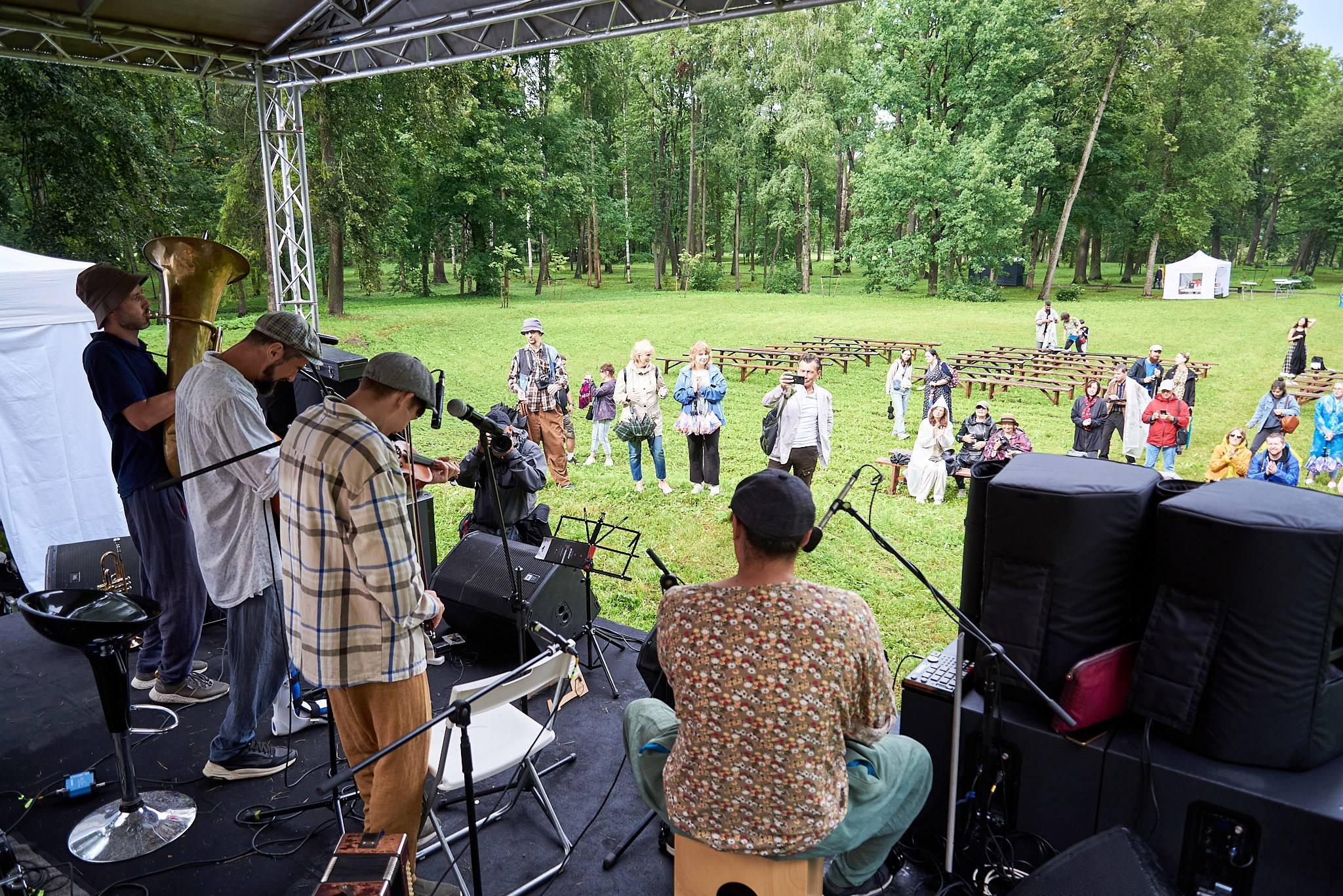 Березовый домик, фестиваль этно музыки. Иван Ступа, репортажный фотограф в Санкт-Петербурге и Ленинградской области