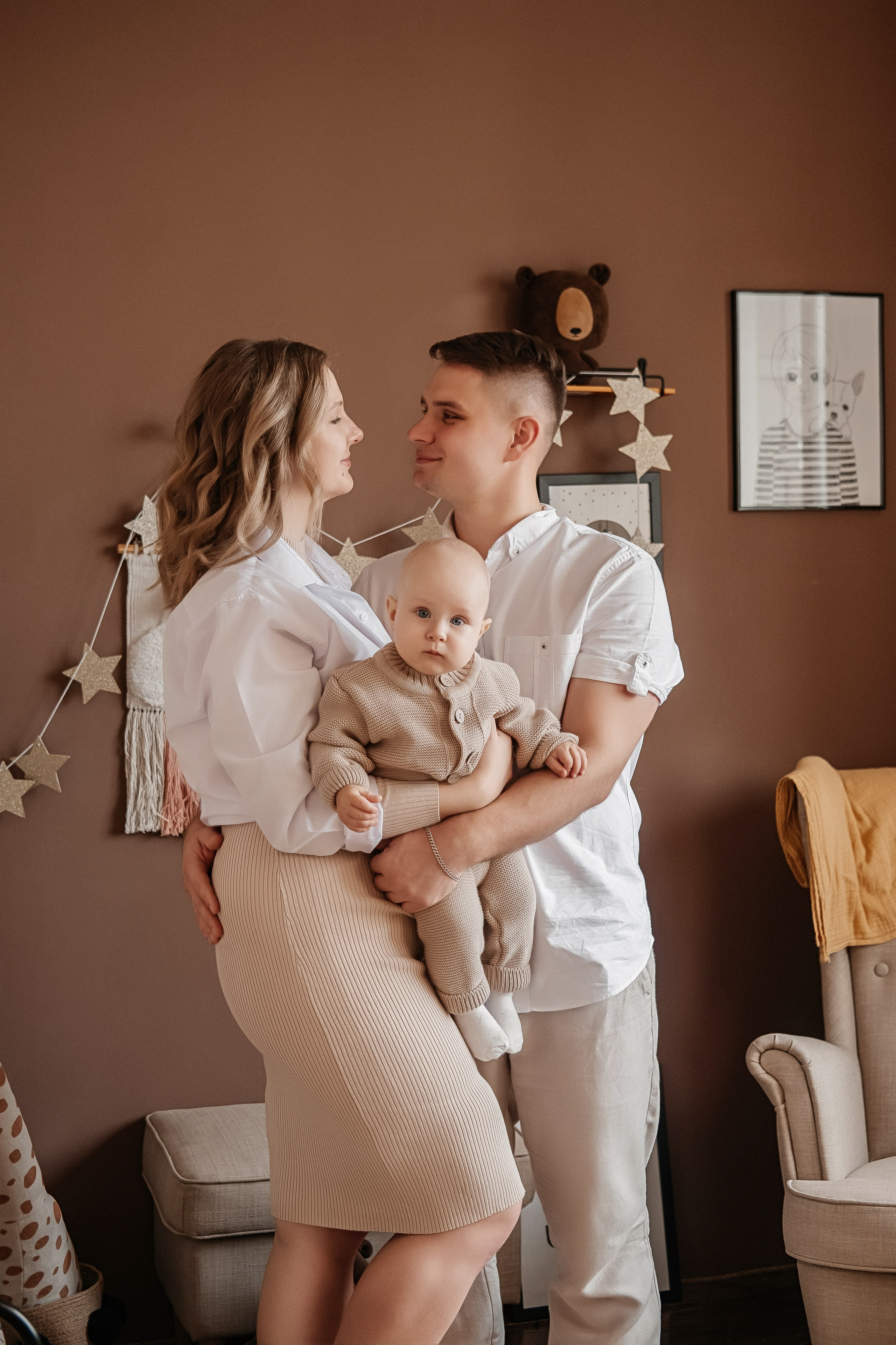 Валерия & Алексей & Миша. Семейный и свадебный фотограф Новосибирск