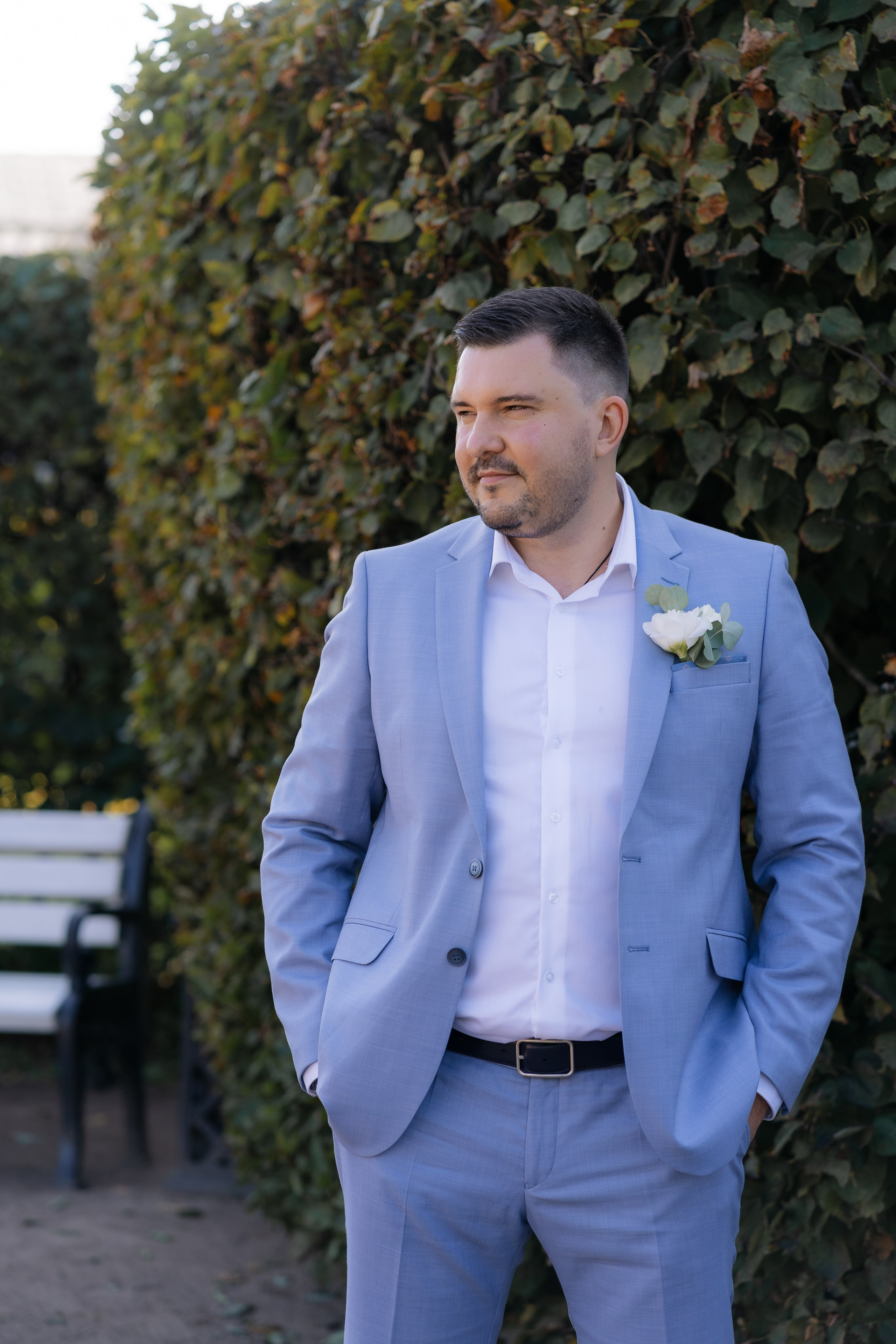 Свадебная фотосессия в Москве, парк Кусково. Свадебный фотограф в Москве Анна Полушина