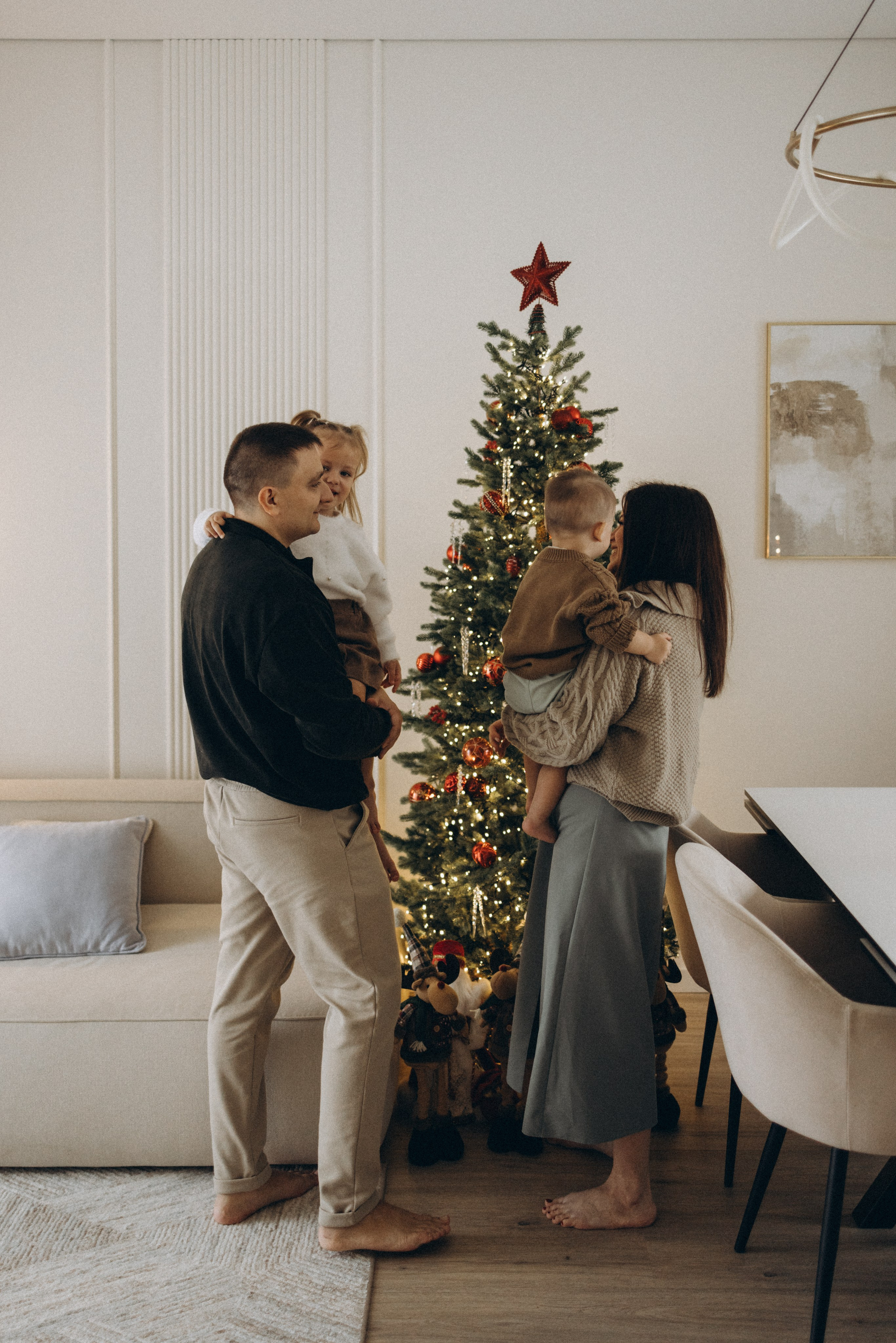 Новый года дома. Семейный и детский фотограф в Тюмени Вика Алленова