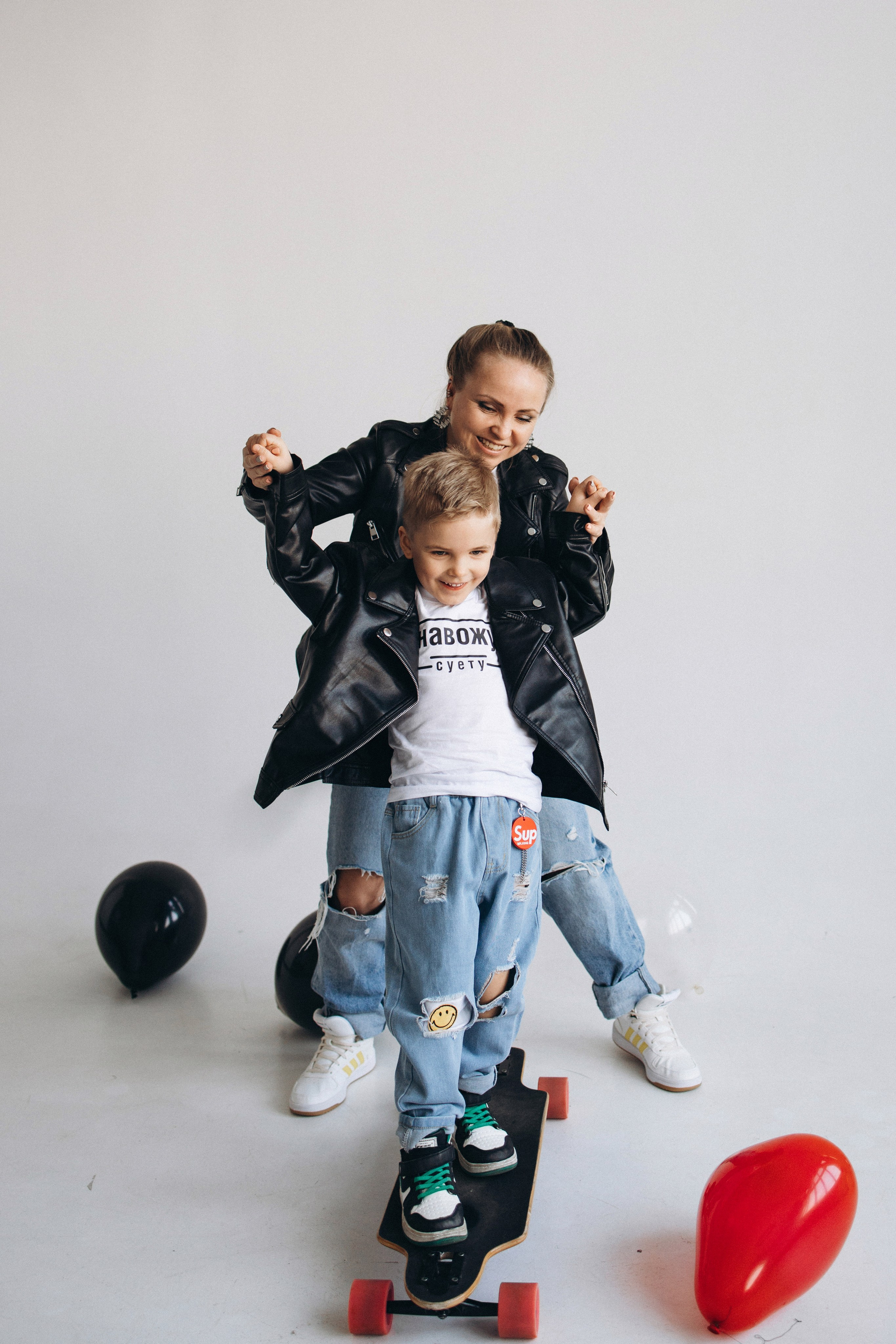 Фотосессия в честь 5-летия сына. Алёна и Тёма. Семейный фотограф в Москве Марина Петра