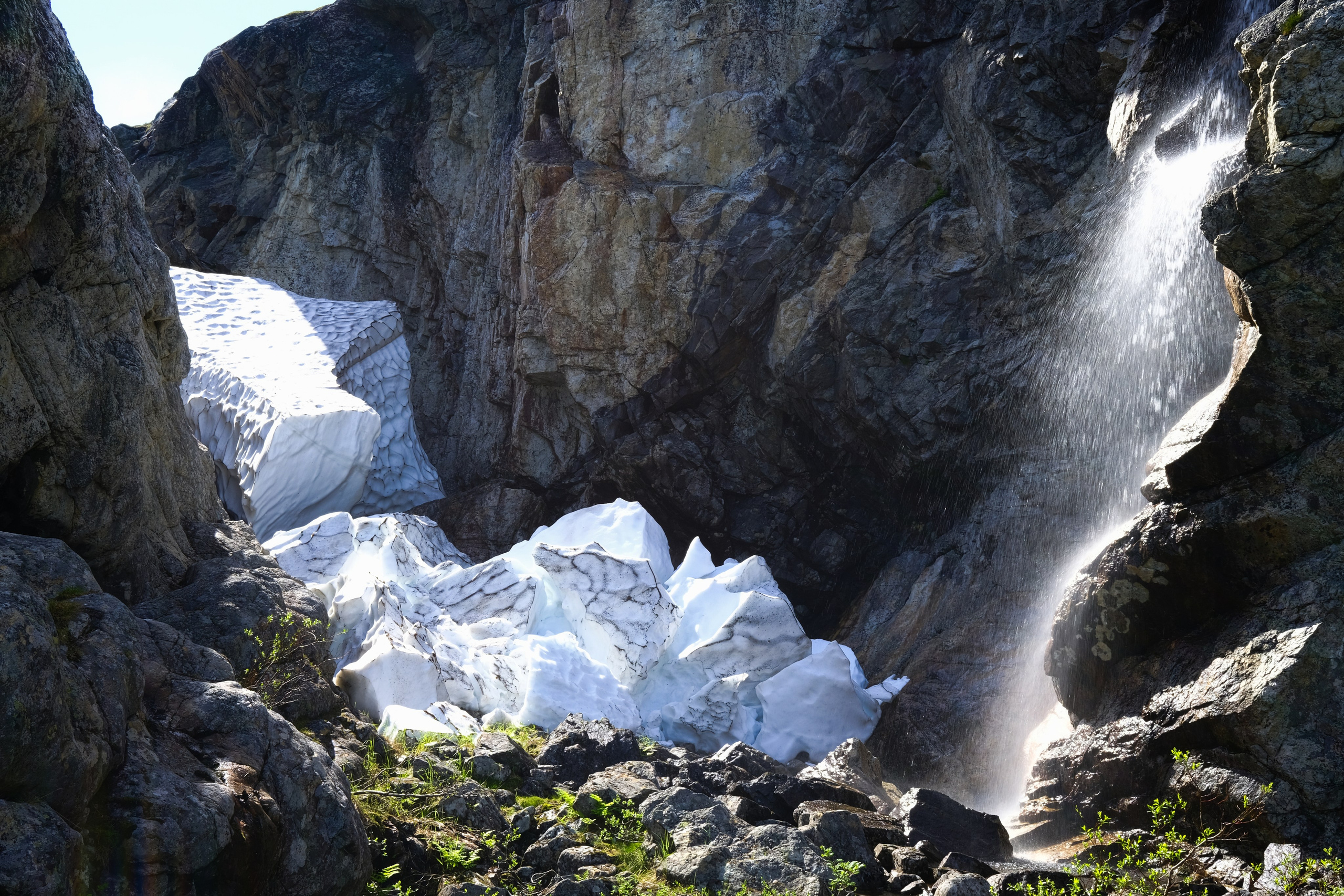 Фиорд Долгая щель. Пейзажи Крайнего Севера. Баренцево море, Рыбачий, Средний, Немецкий