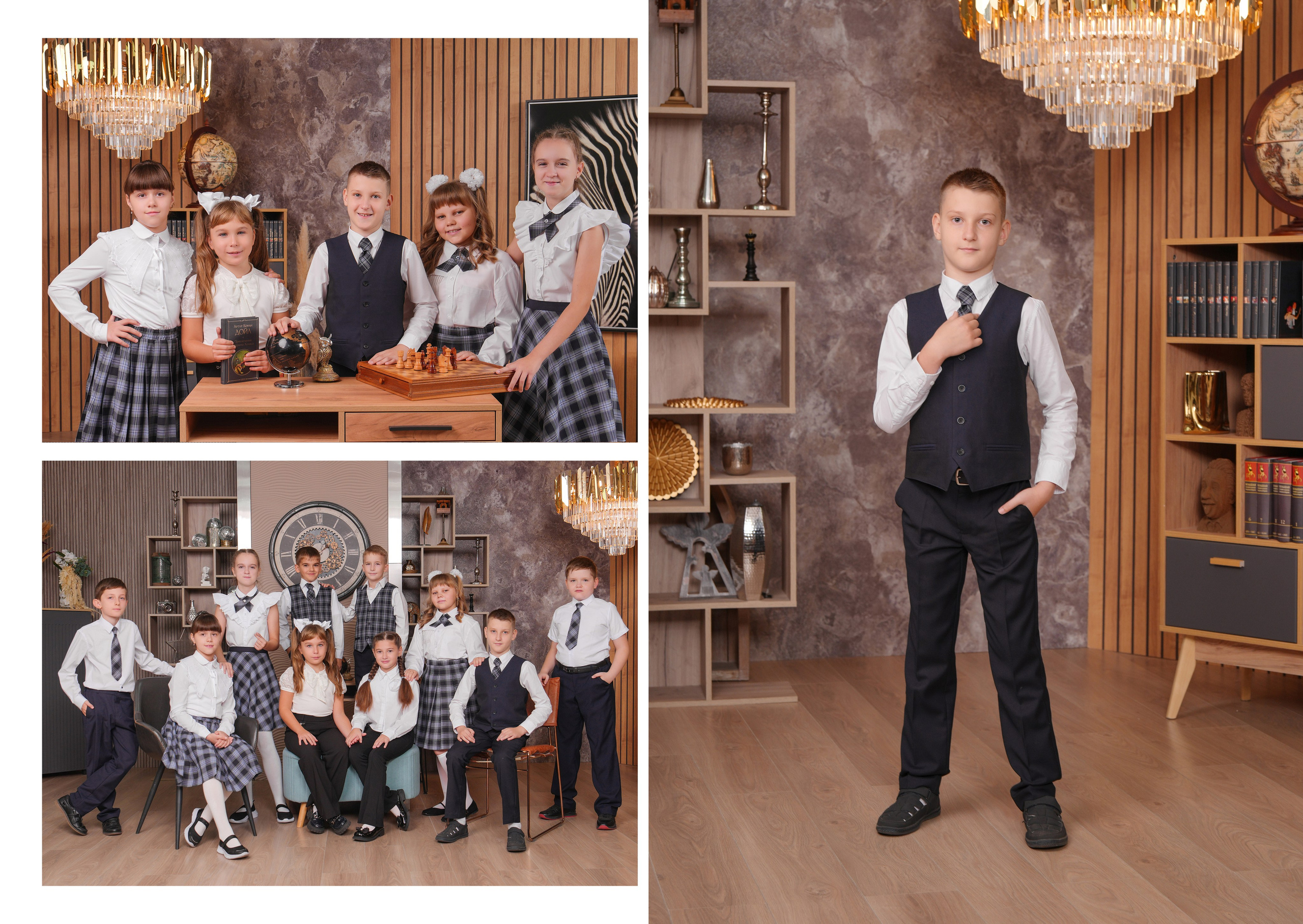 ШКОЛА 104 4 К. Красивый выпускной альбом в Краснодаре