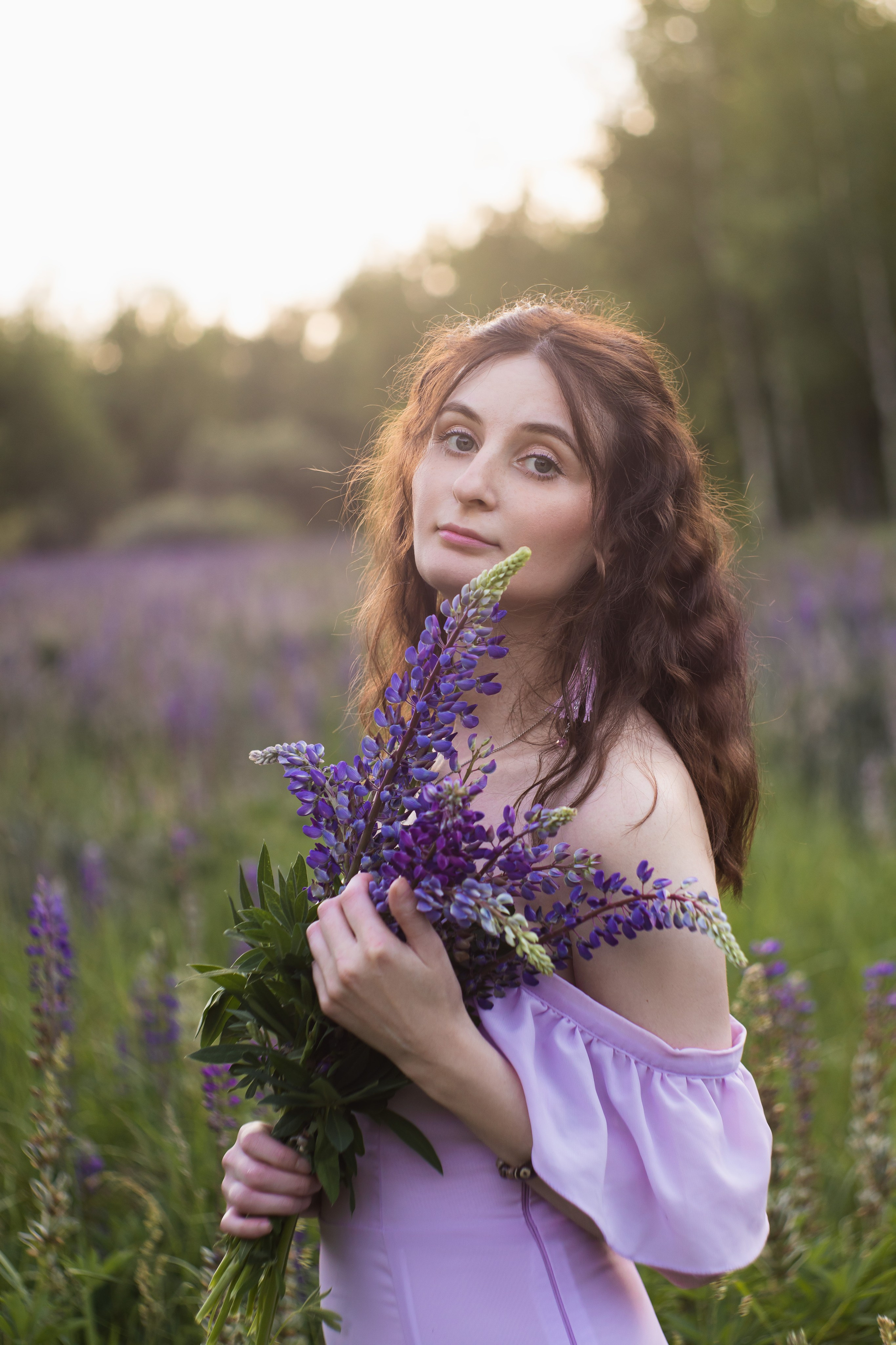Люпиновое поле. Юлия Башкатова, сказочный фотограф, Москва