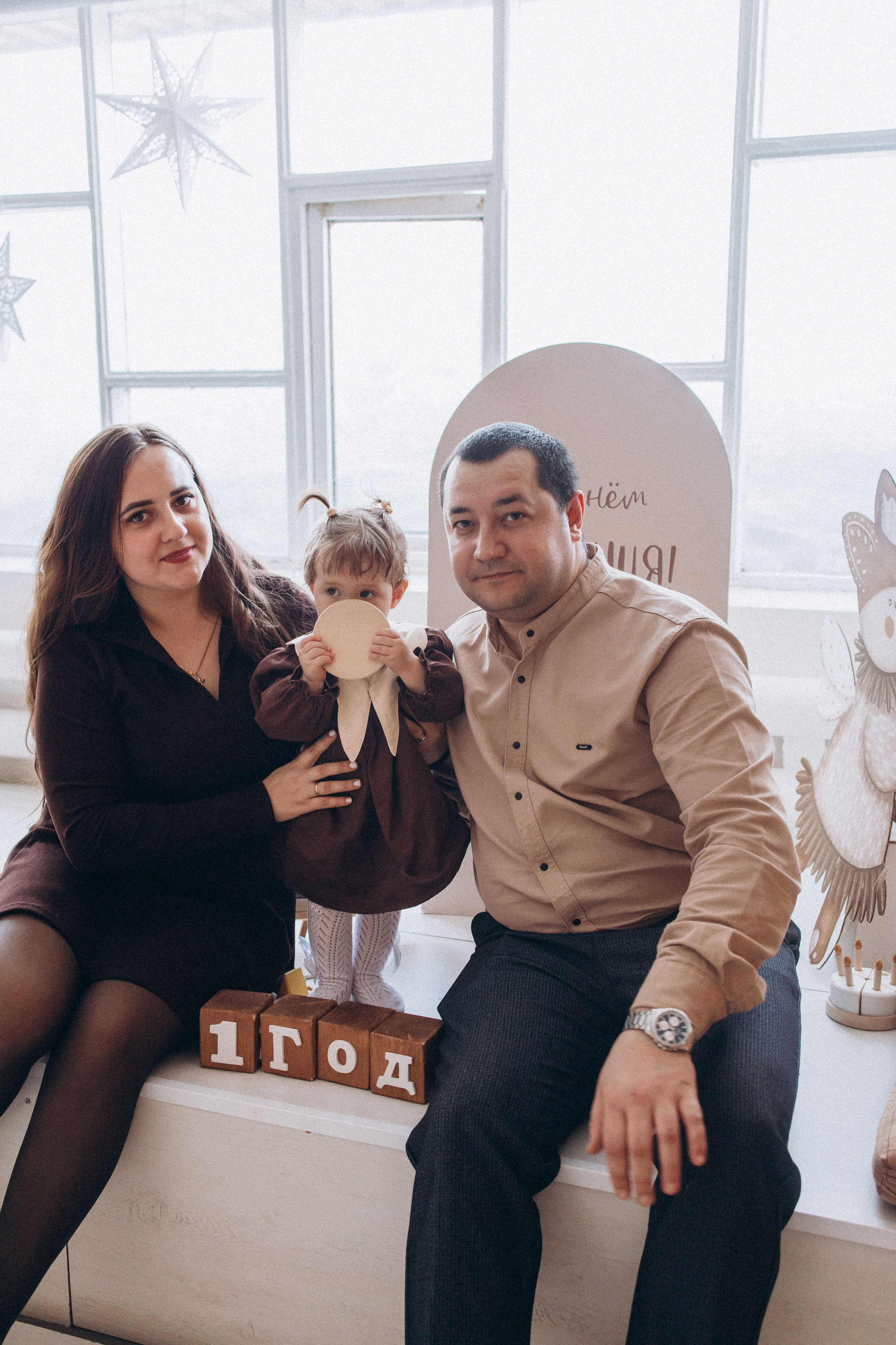 Годик лапочке дочке. Семейный фотограф Нижневартовск Тюмень Ефимова Ирина