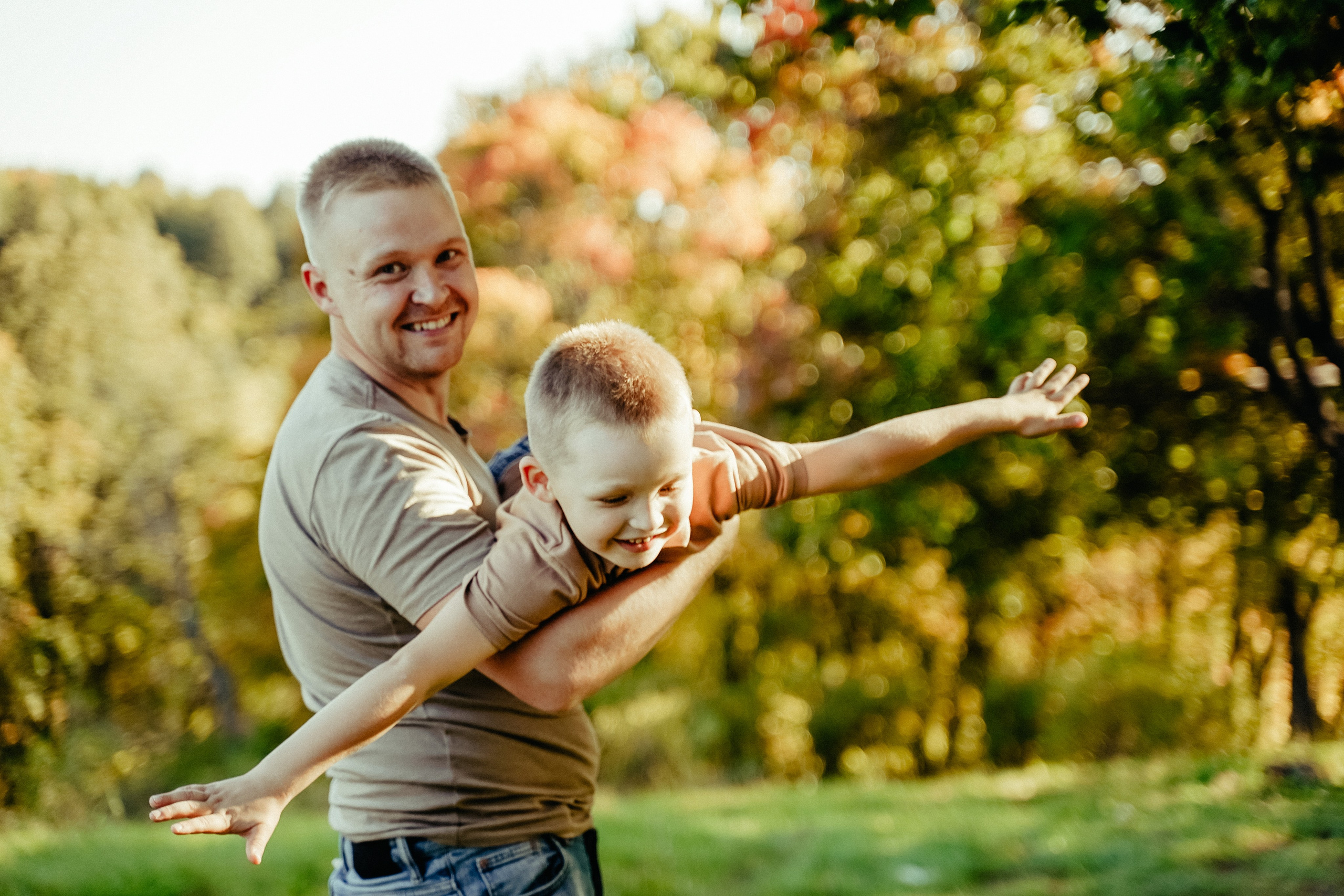 Семейная съемка осенью