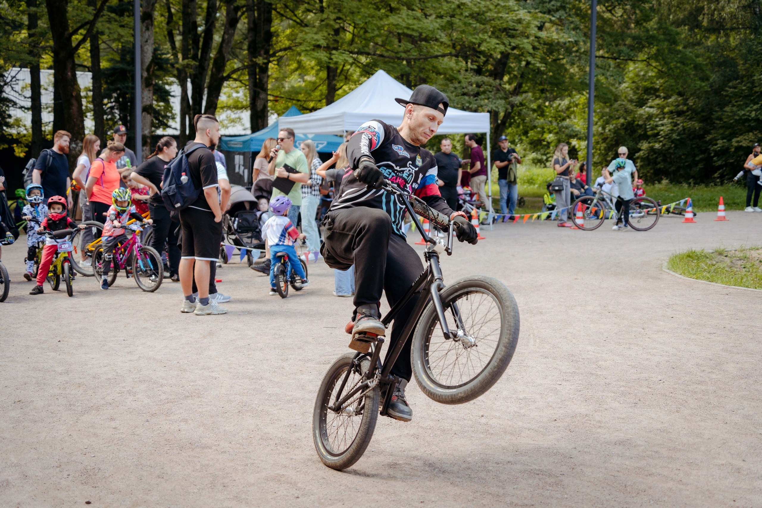 Бего- и ВелоГонка 10.08.2024. Портретный и семейный фотограф в Москве/Видное
