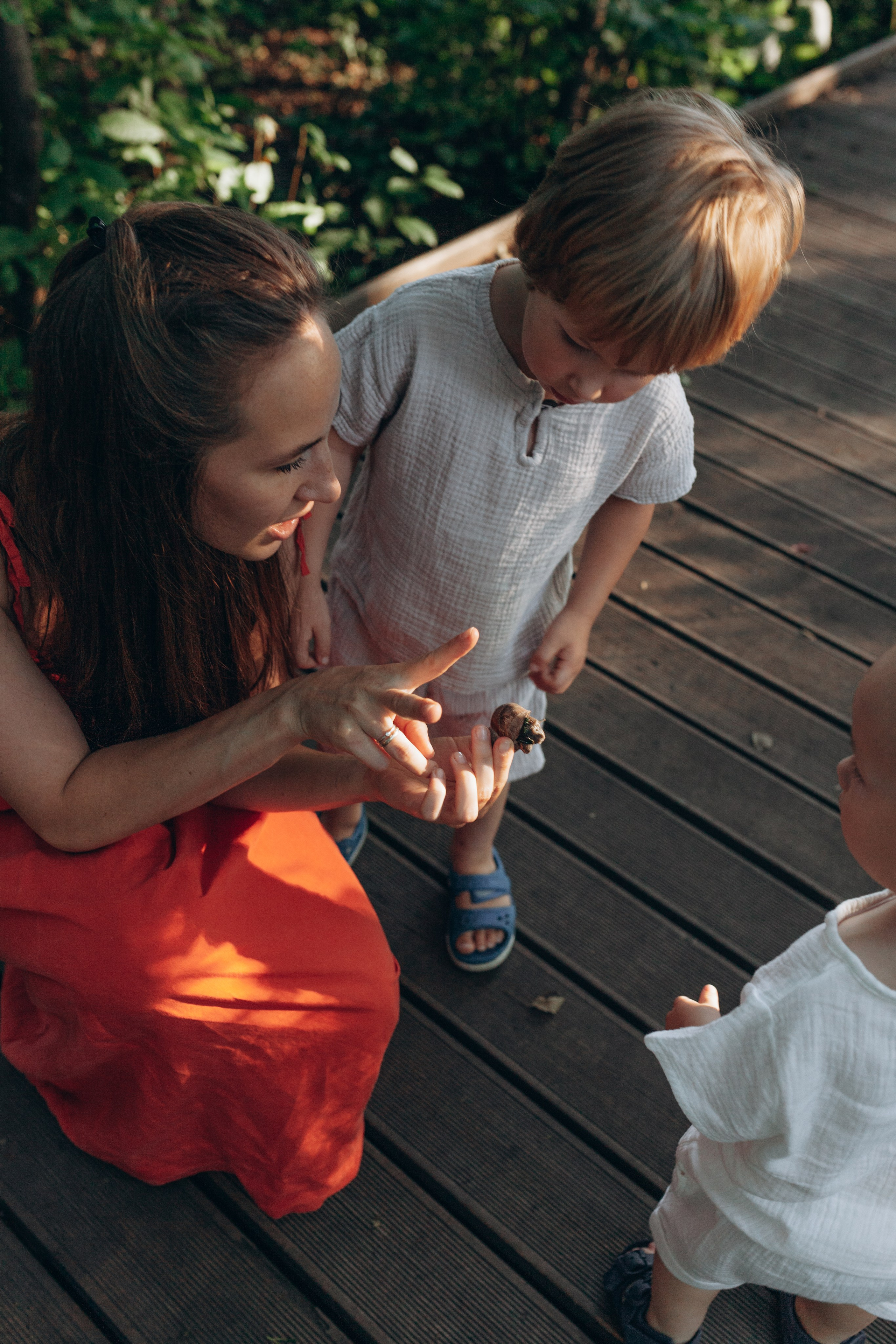 Оля и мальчишки. Семейный фотограф Полина Сарина Москва
