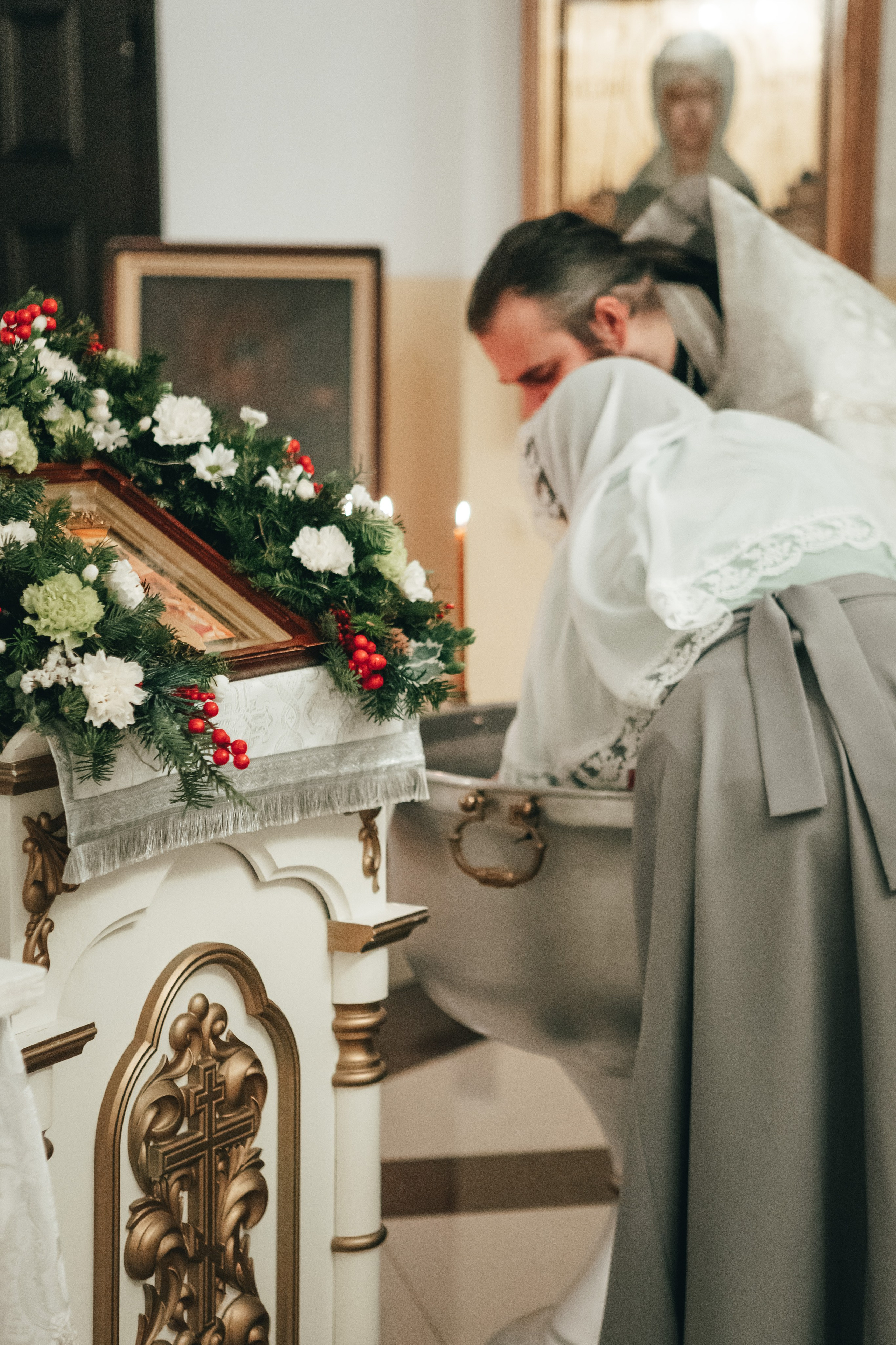Крестины Лукерьи. Семейный и детский фотограф в г. Новосибирске Макеева Анастасия