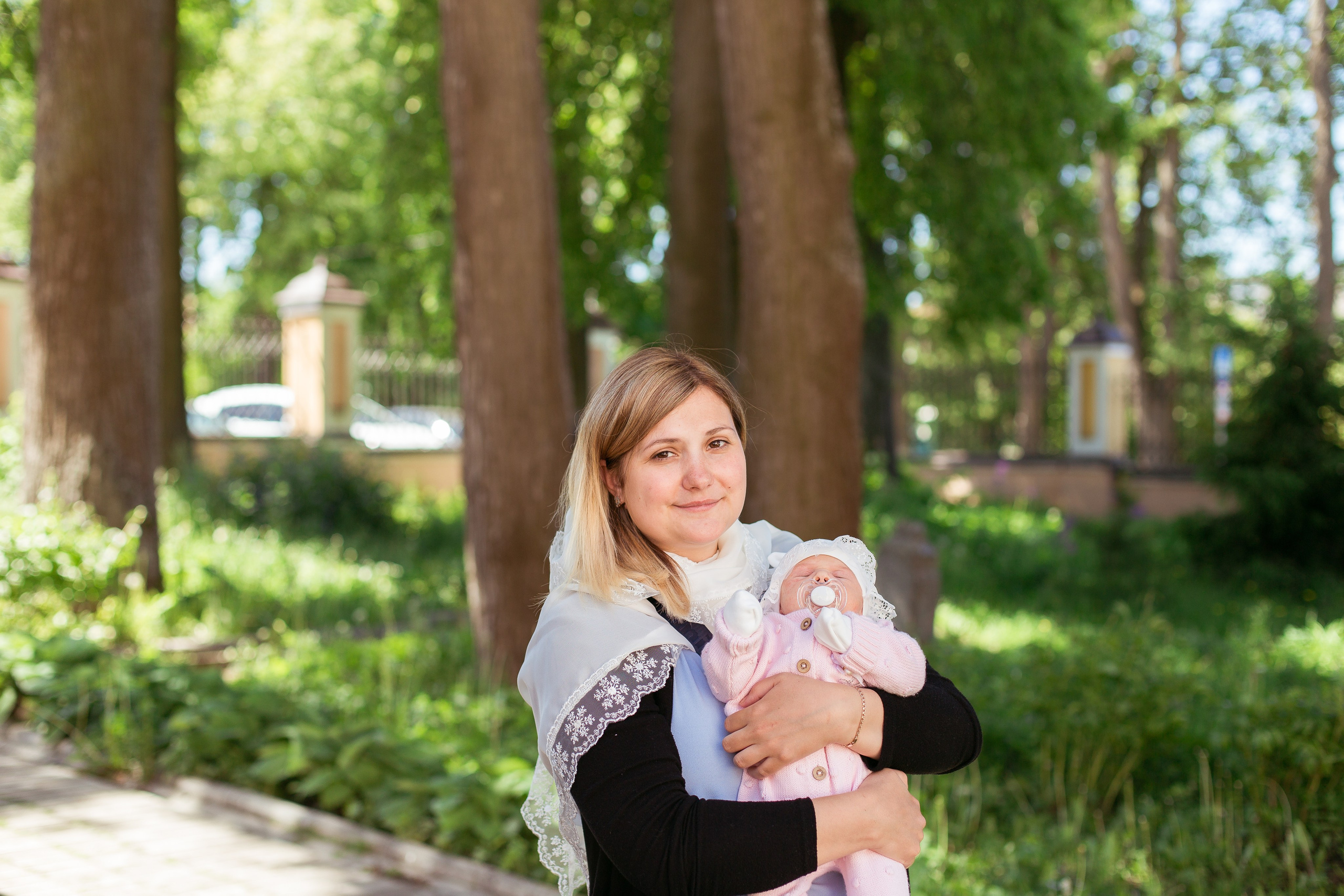 Крещение Ульяны. Успенская церковь. Фотограф новорожденных и детский в Сергиевом Посаде Кругликова Юлия