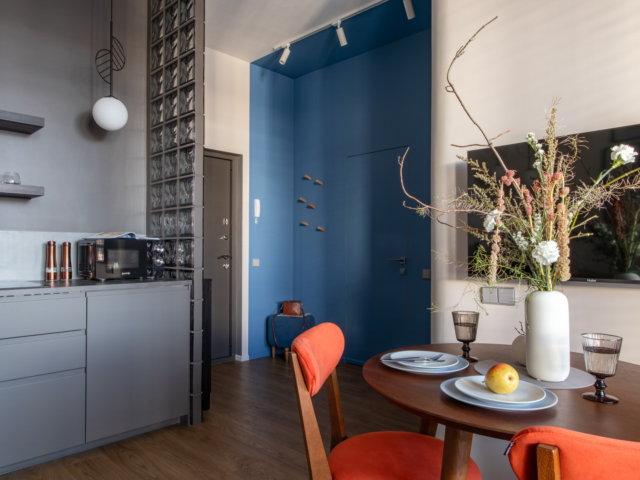 Студия для аренды, дизайнер Екатерина Лоскутова, 2022. Интерьерный фотограф в Санкт-Петербурге